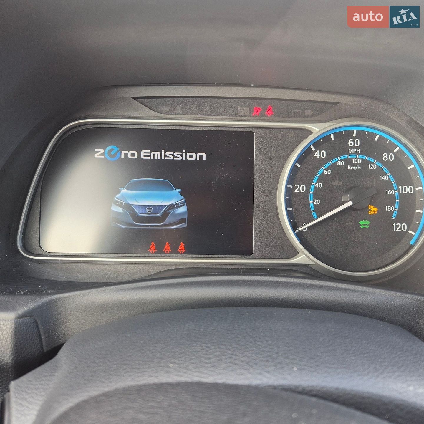 Nissan Leaf 2021 VIN 1N4AZ1CV2NC552599 фото оголошення 12 з 18