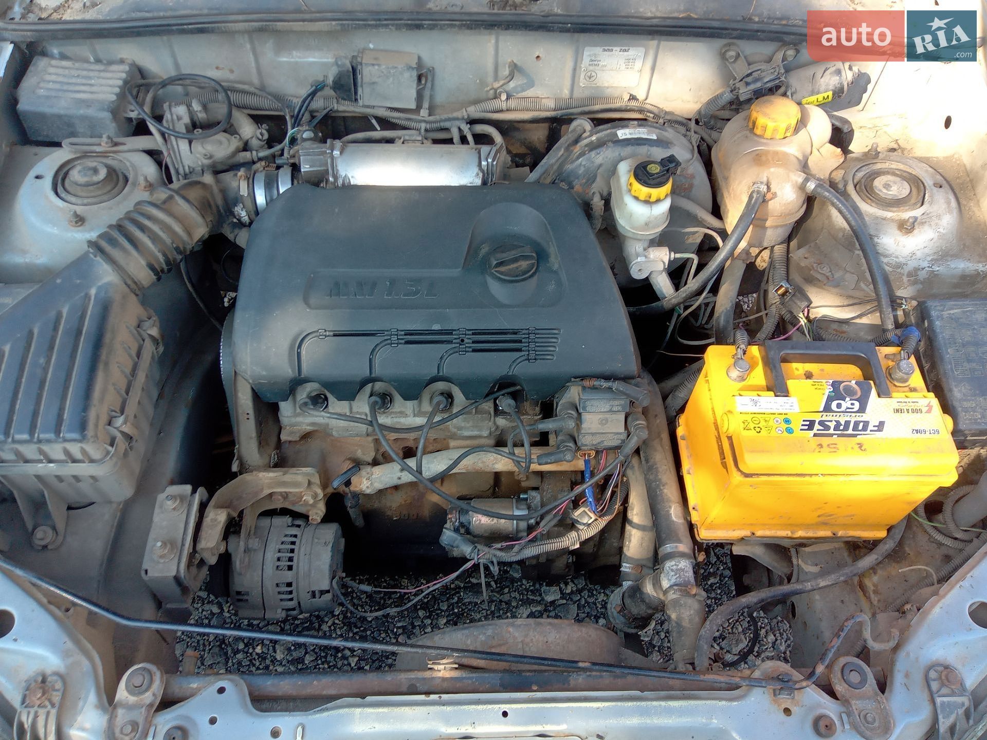 Daewoo Sens 2005 VIN Y6DT1311050250217 фото оголошення 4 з 13