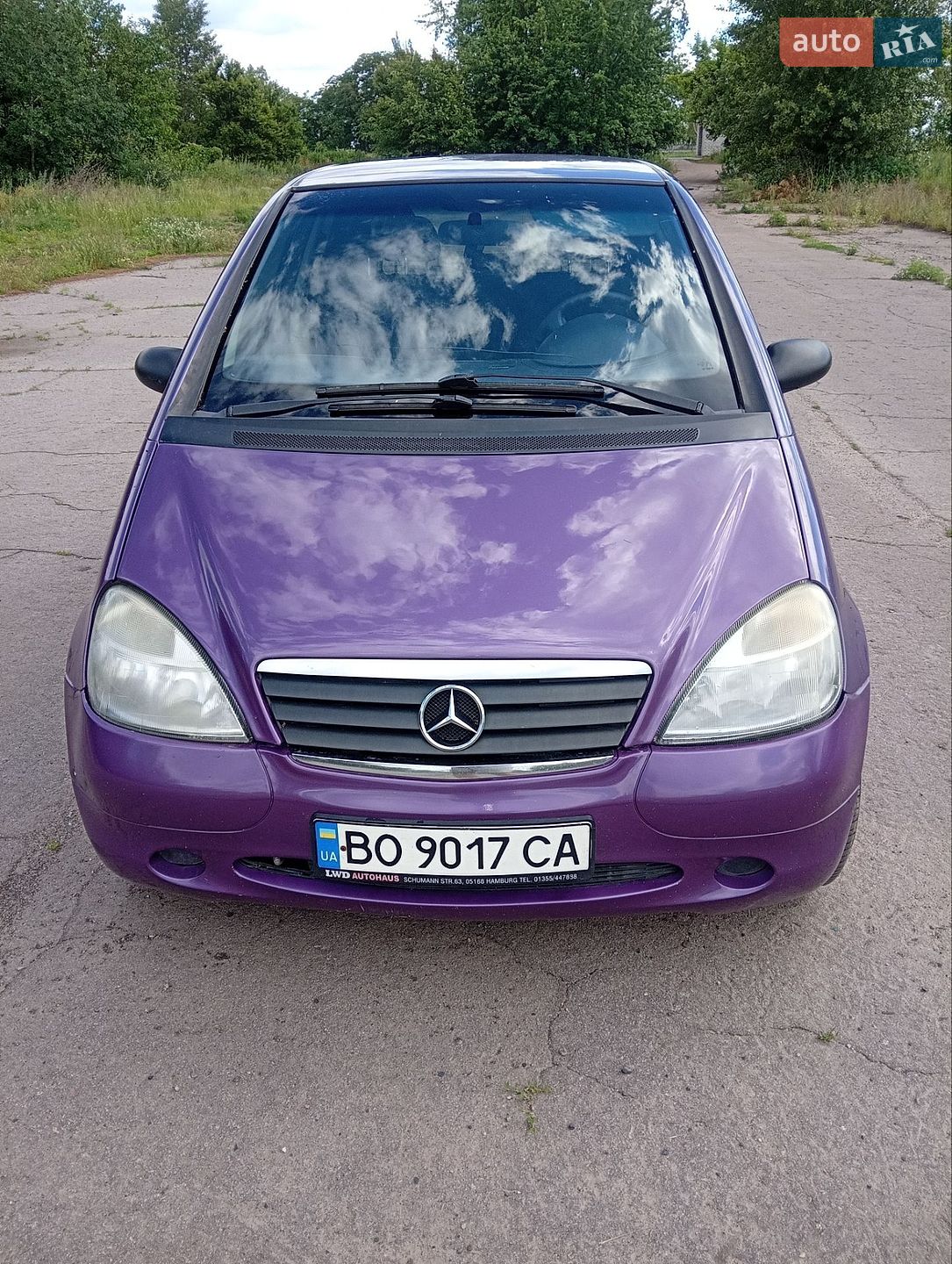 Mercedes-Benz A-Class 1999 VIN WDB1680331J297324 фото оголошення 3 з 16