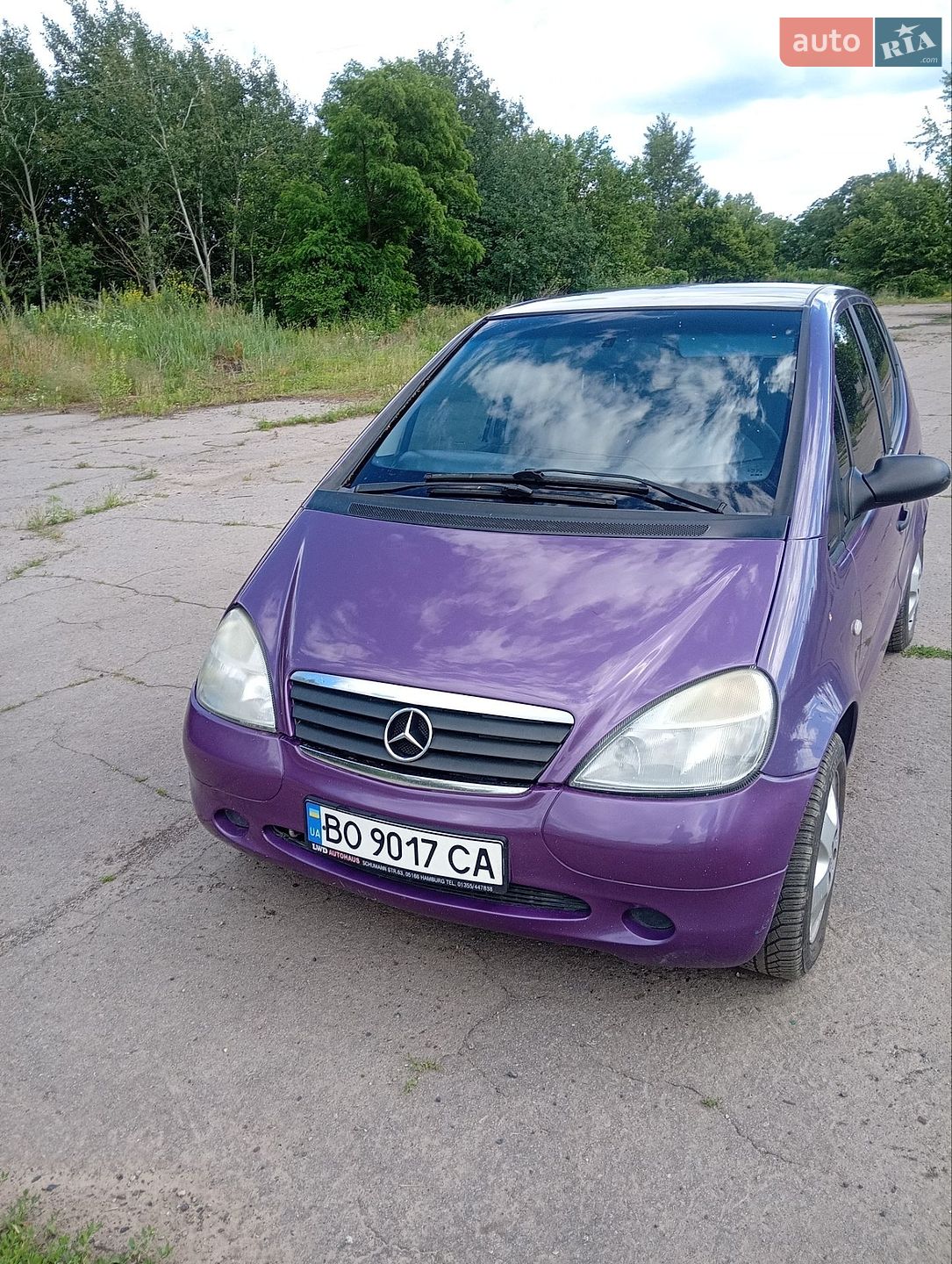 Mercedes-Benz A-Class 1999 VIN WDB1680331J297324 фото оголошення 2 з 16
