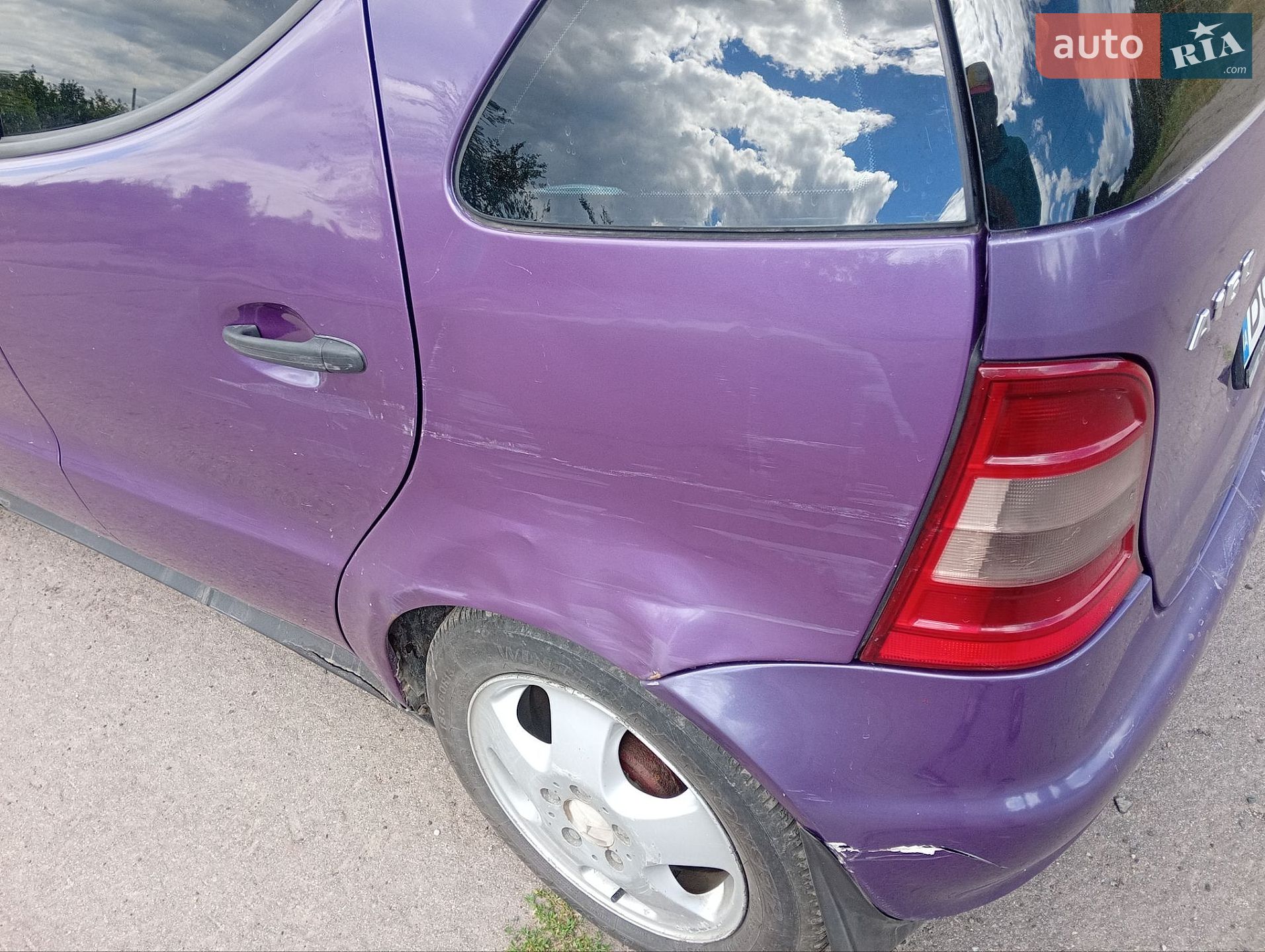 Mercedes-Benz A-Class 1999 VIN WDB1680331J297324 фото оголошення 7 з 16