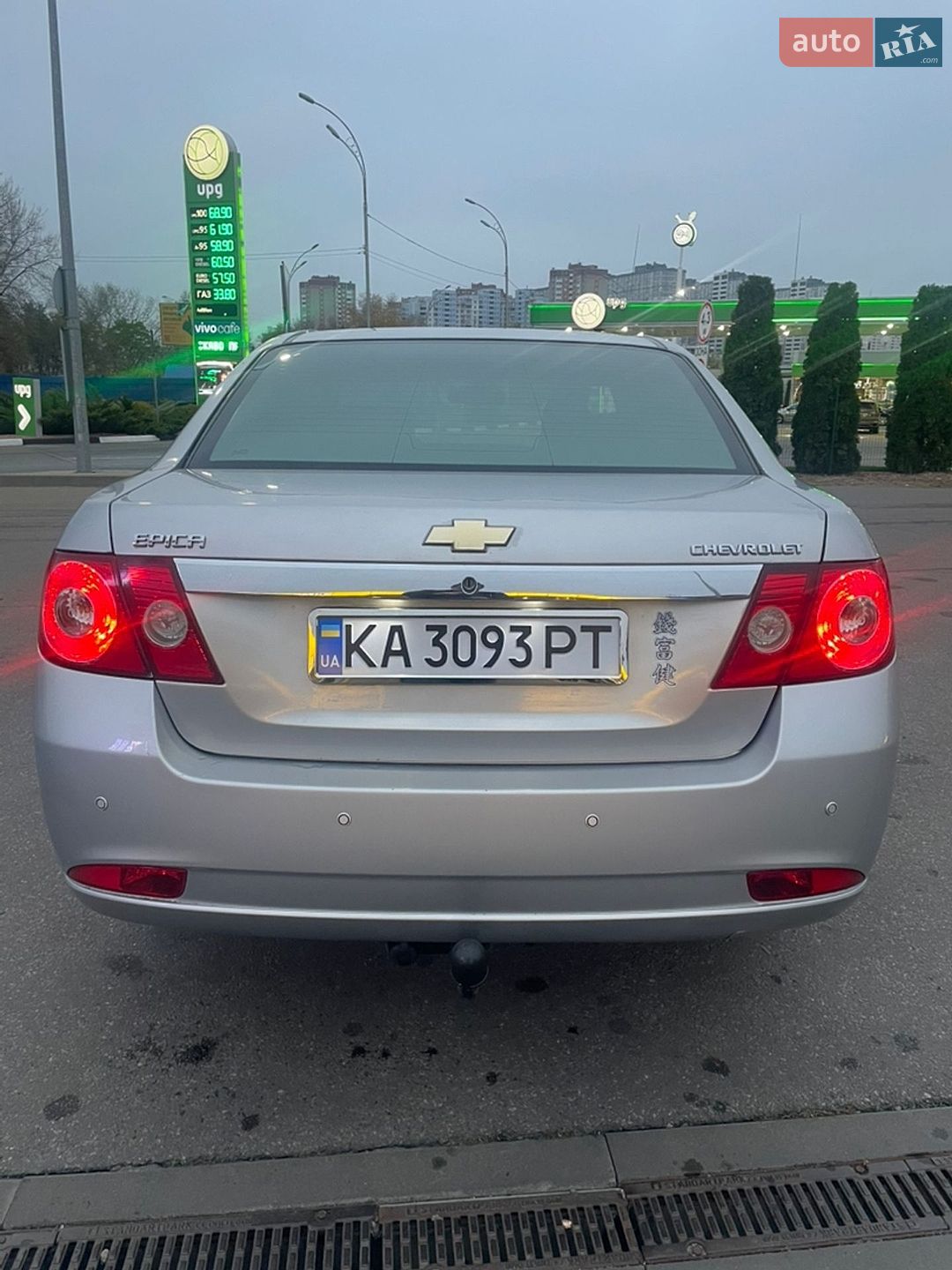 Chevrolet Epica 2007 VIN Y6DLF69KE7B092028 фото оголошення 9 з 13