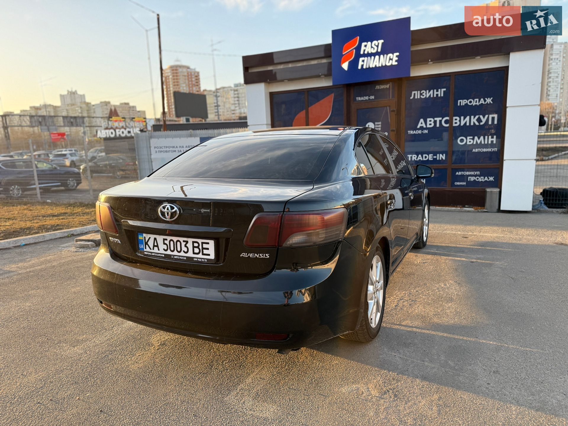 Toyota Avensis 2008 VIN SB1BK76L10E003378 фото оголошення 10 з 26