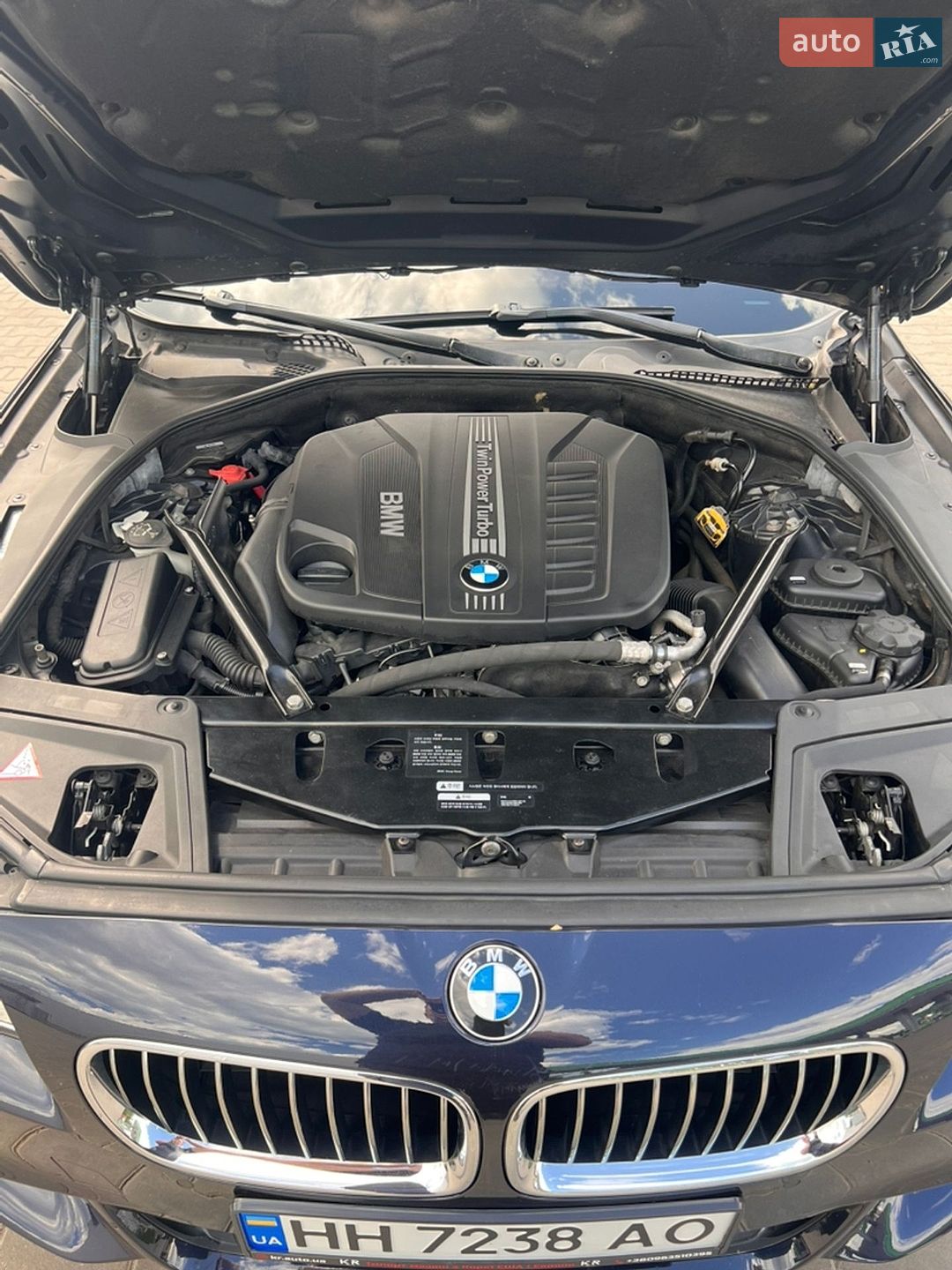 BMW 5 Series 2013 VIN WBA5D310XED573785 фото оголошення 9 з 18
