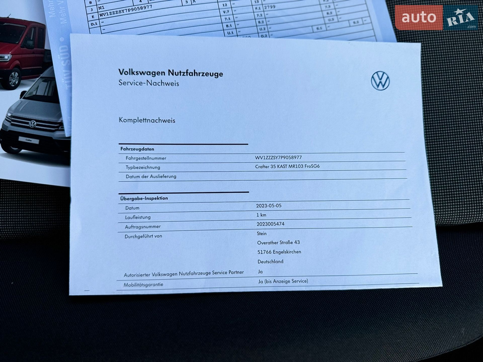 Volkswagen Crafter 2023 VIN WV1ZZZSY7P9058977 фото оголошення 60 з 95