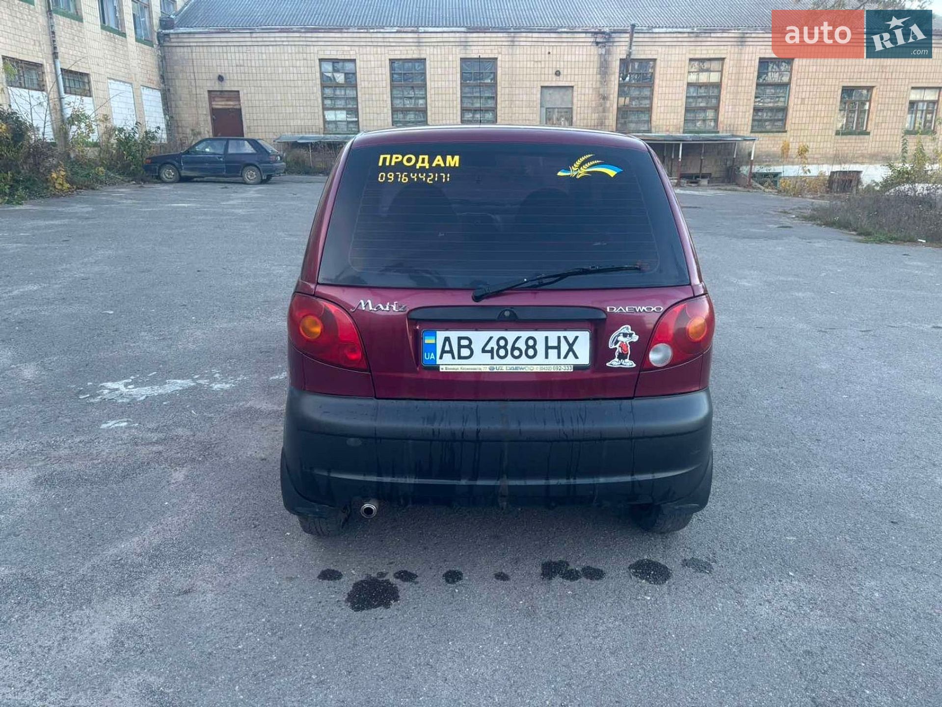 Daewoo Matiz 2008 VIN XWB4A11BD8A172776 фото оголошення 2 з 21