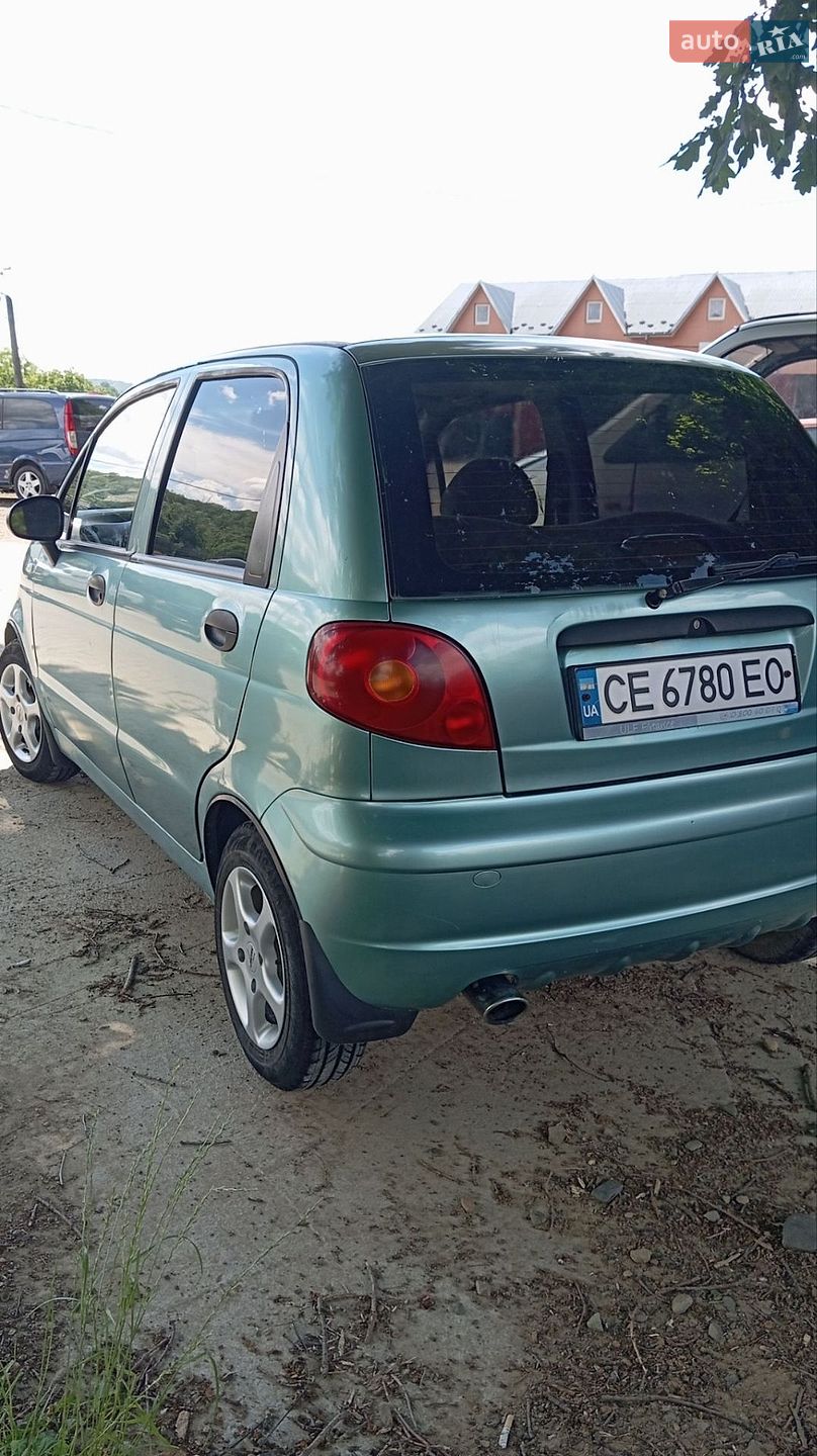 Daewoo Matiz 2008 VIN XWB4A11BD8A172836 фото оголошення 6 з 12