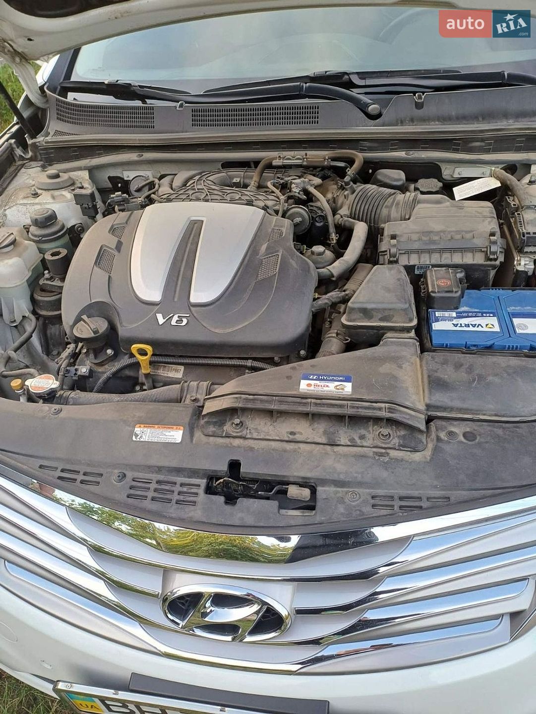Hyundai Azera 2011 VIN KMHFH41HBCA046597 фото оголошення 3 з 5