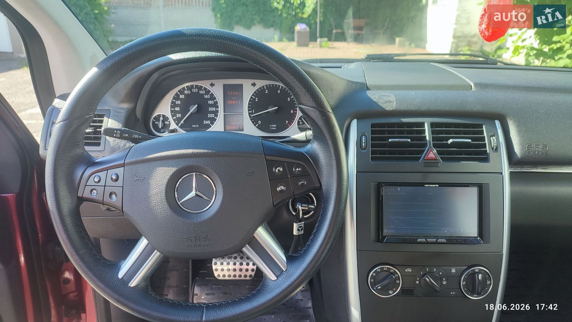 Mercedes-Benz B-Class 2009 VIN WDD2452322J539827 фото оголошення 17 з 27