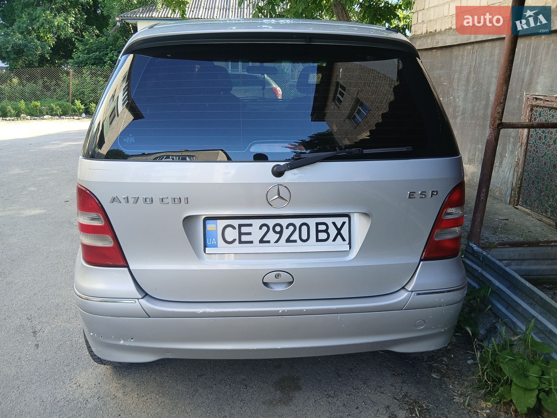 Mercedes-Benz A-Class 2002 VIN WDB1681091J781350 фото оголошення 6 з 13