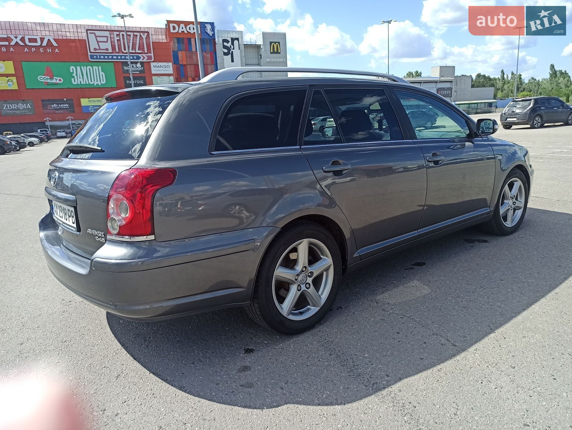 Toyota Avensis 2007 VIN SB1EB56L20E063347 фото оголошення 9 з 15