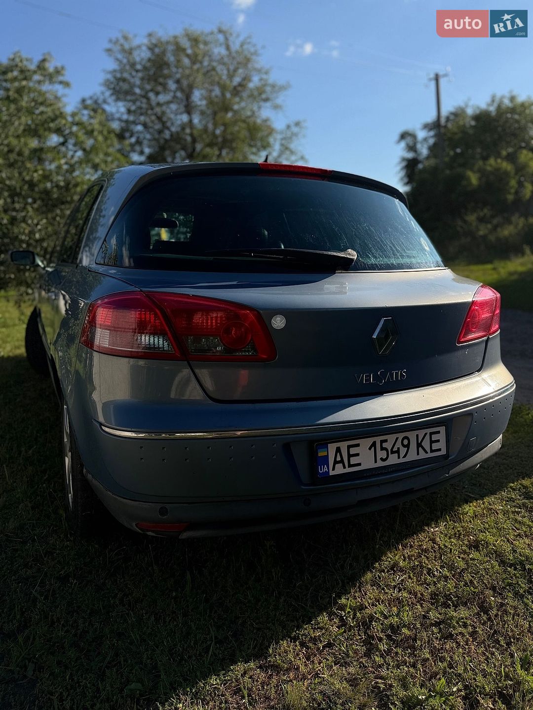 Renault Vel Satis 2003 VIN VF1BJ0E0629324349 фото оголошення 5 з 5