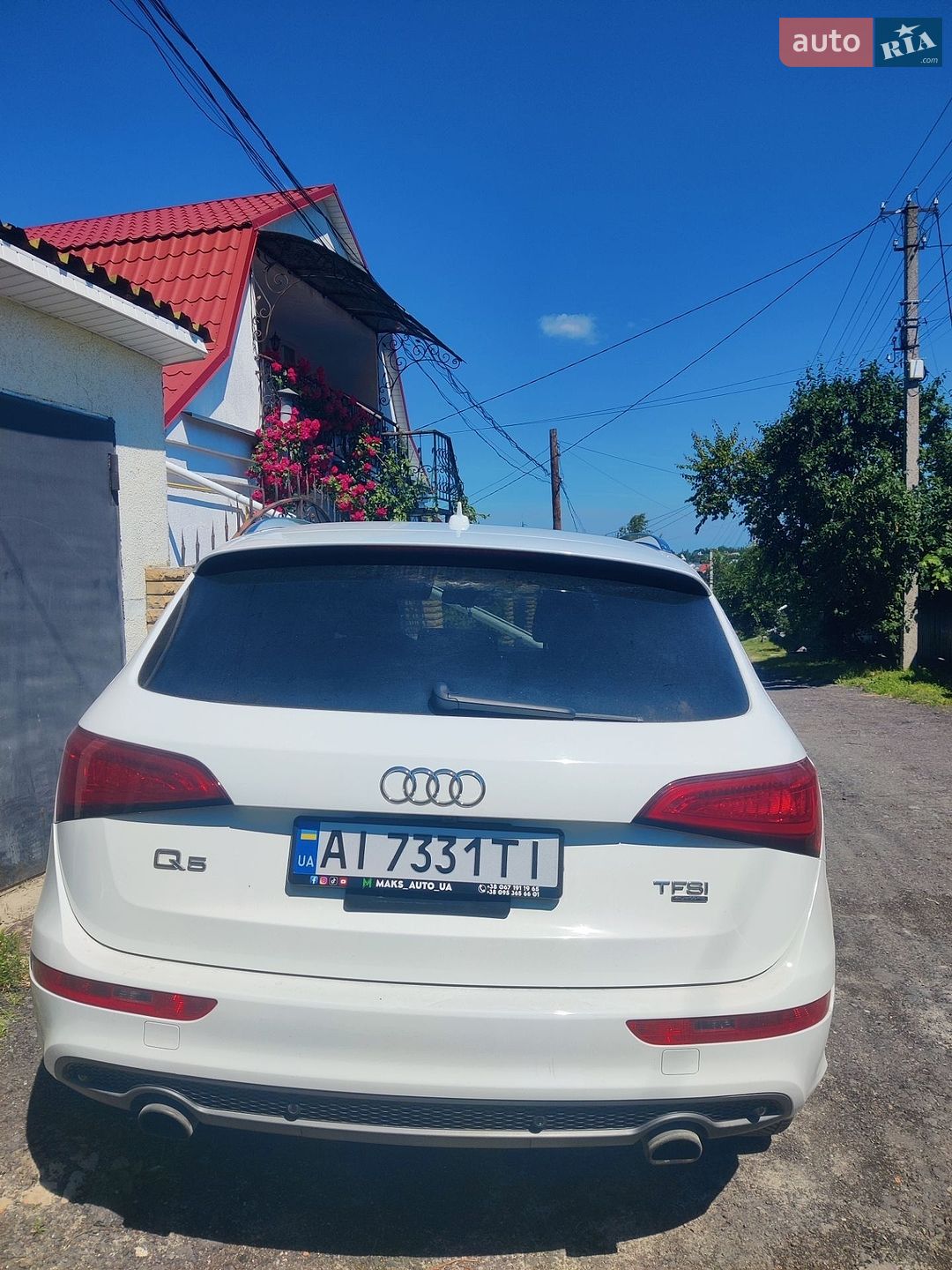 Audi Q5 2014 VIN WA1WFCFP5EA030220 фото оголошення 3 з 4