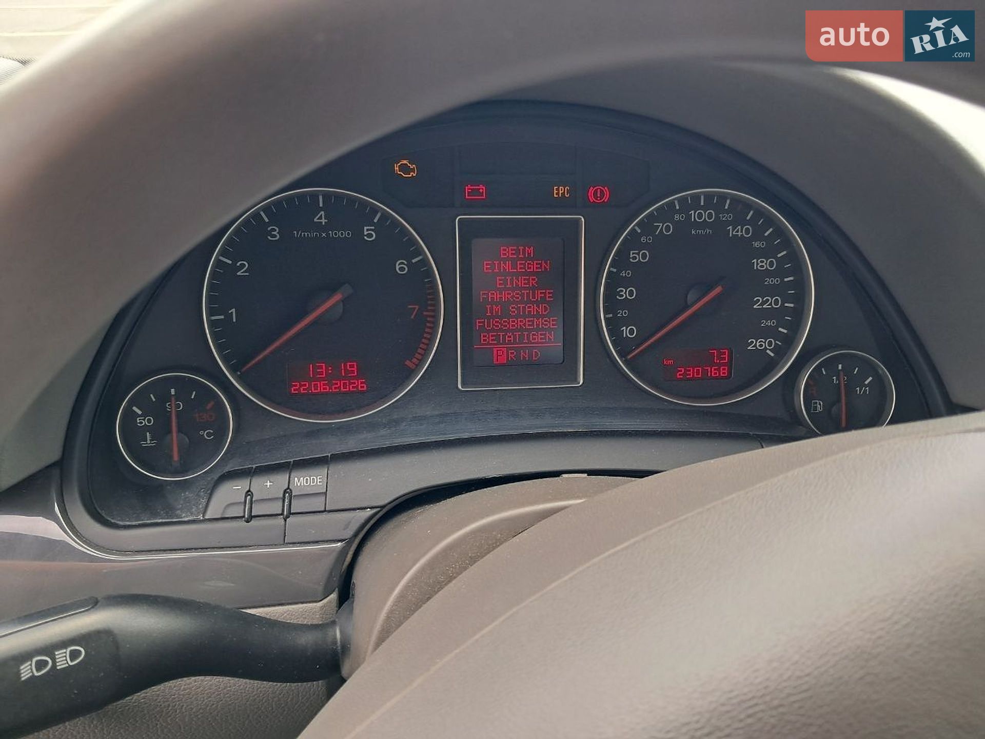 Audi A4 2001 VIN WAUZZZ8EZ1A032071 фото оголошення 14 з 22