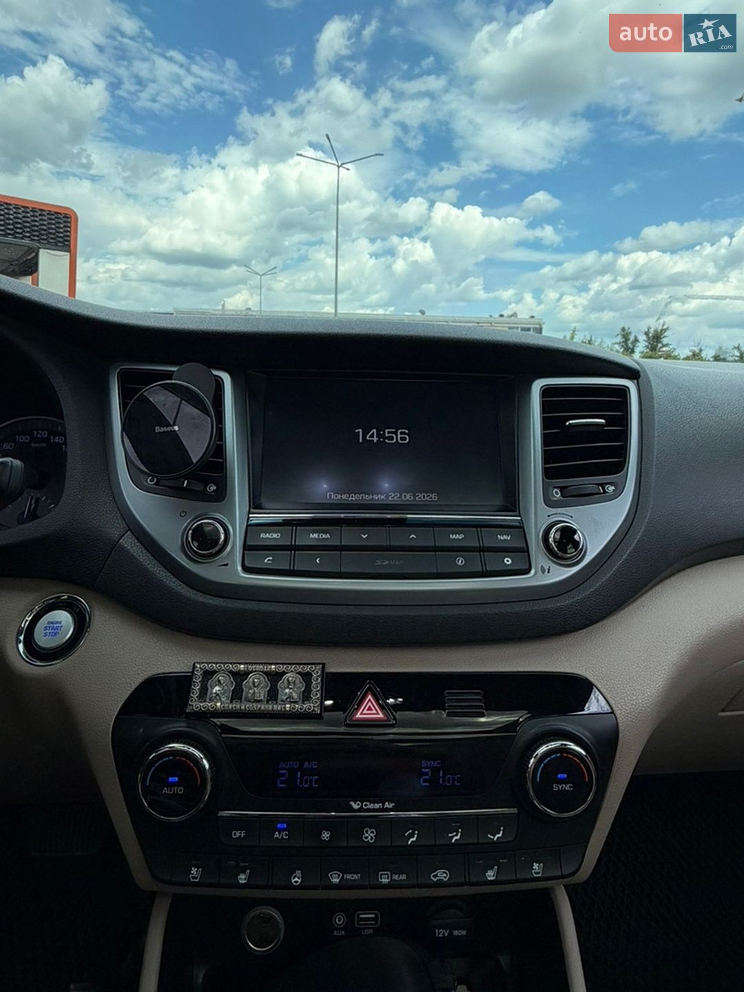 Hyundai Tucson 2016 VIN TMAJ3813DHJ340625 фото оголошення 13 з 15