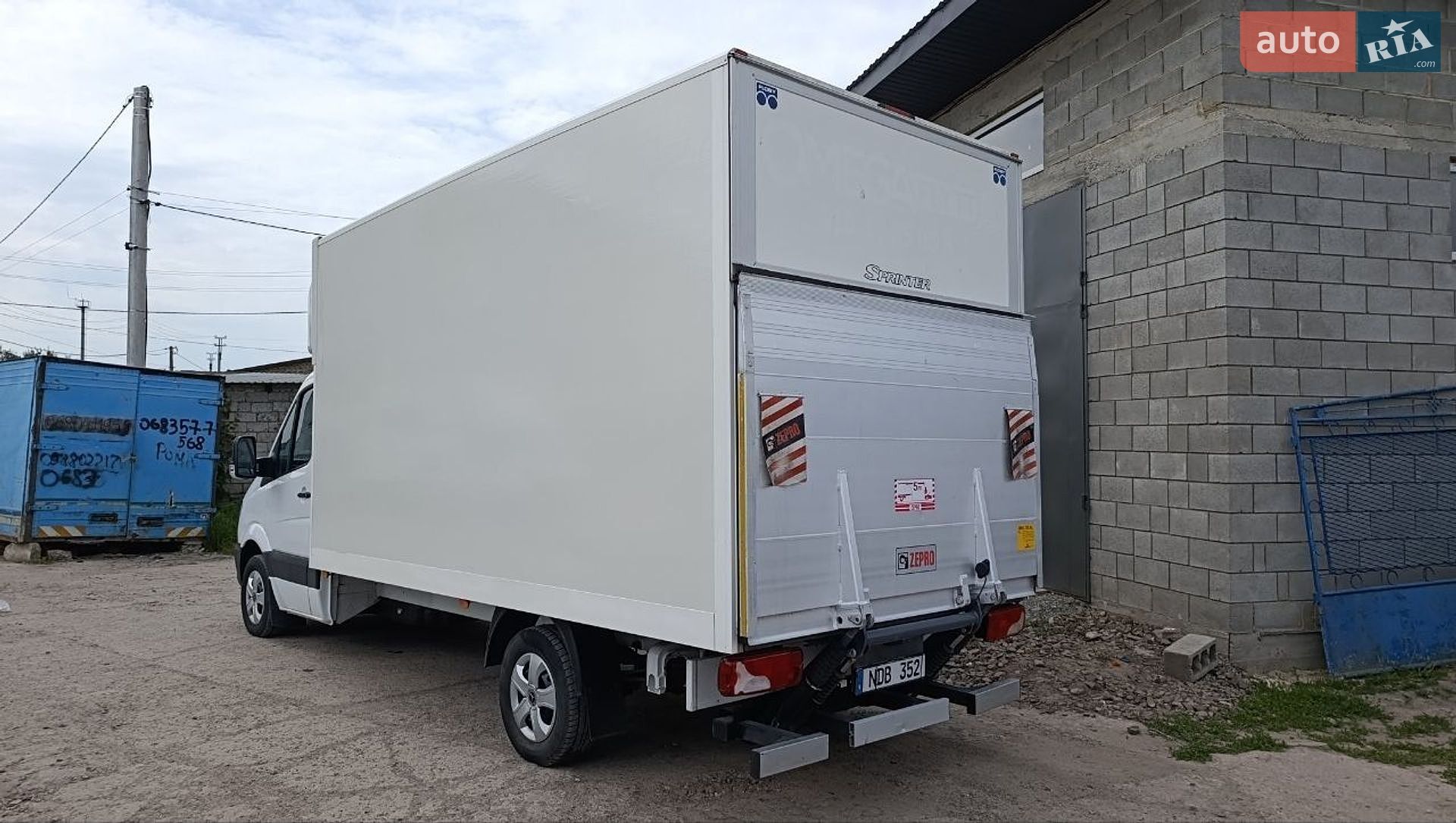 Mercedes-Benz Sprinter 2016 VIN WDB9061351N667957 фото оголошення 8 з 12