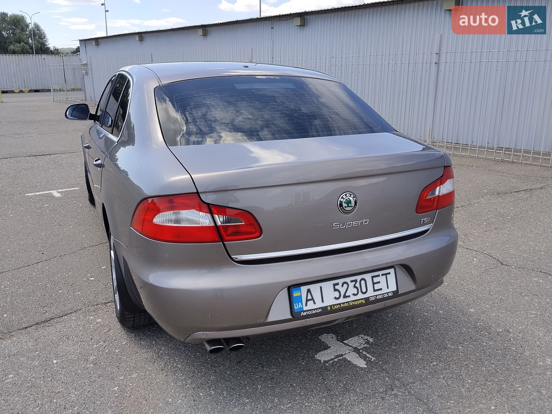 Skoda Superb 2012 VIN Y6UAB43T5CB300671 фото оголошення 7 з 8