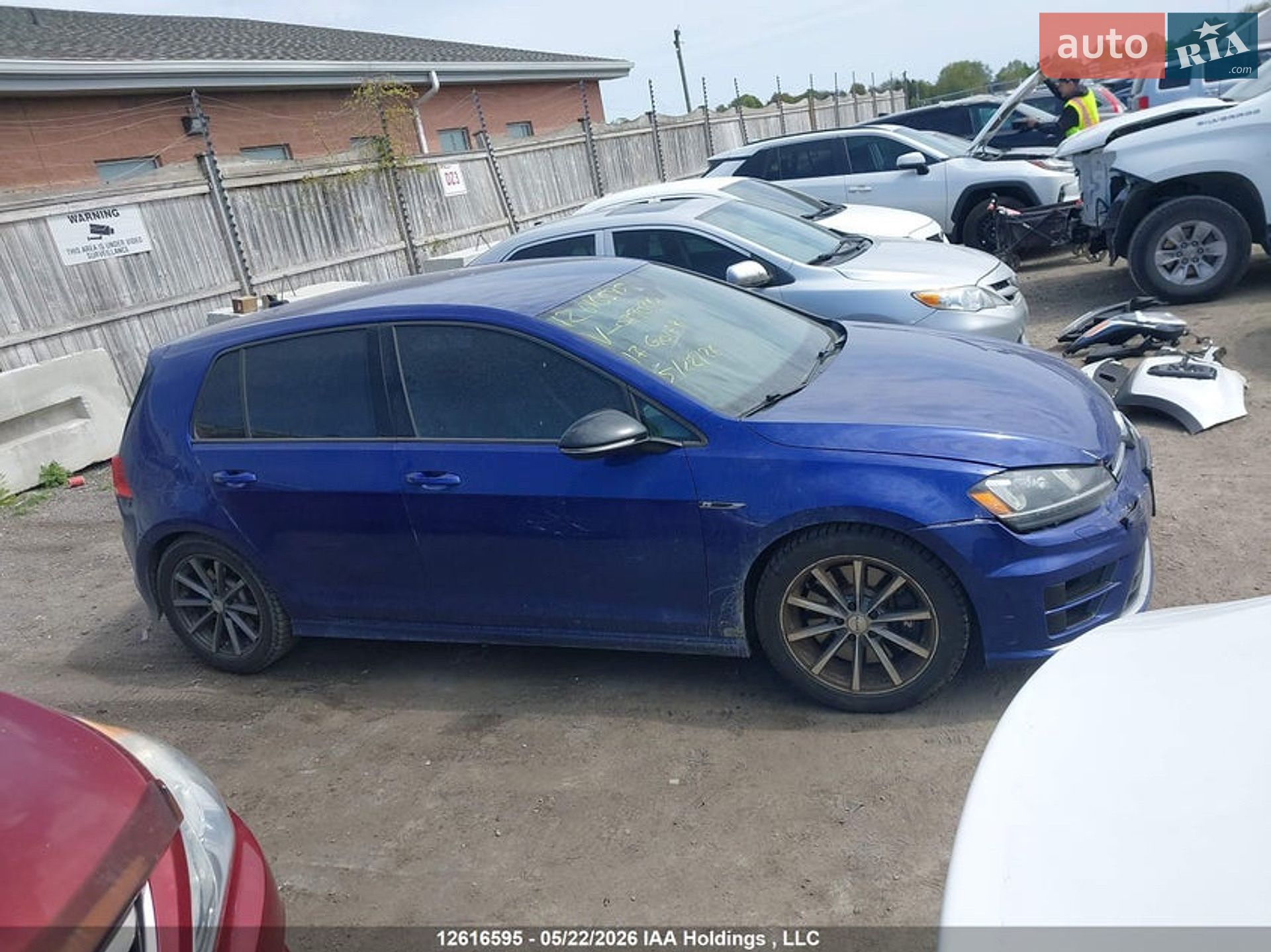 Volkswagen Golf R 2017 VIN WVWWF7AU6HW079024 фото оголошення 10 з 11