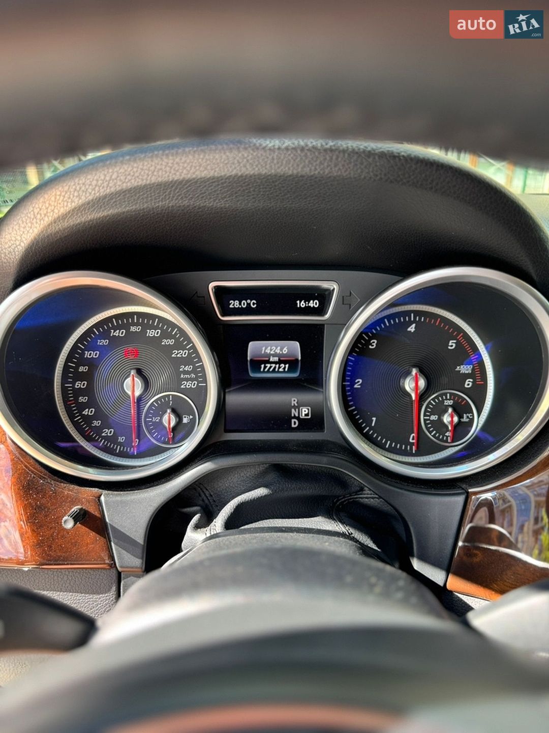 Mercedes-Benz GLE-Class 2015 VIN WDC1660041A697998 фото оголошення 12 з 20