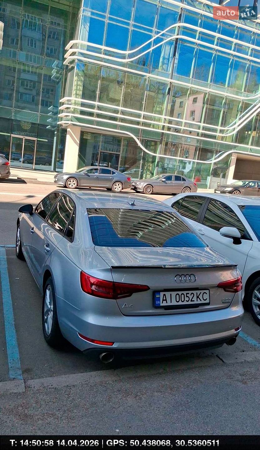 Audi A4 2016 VIN WAUANAF4XHN028308 фото оголошення 3 з 6