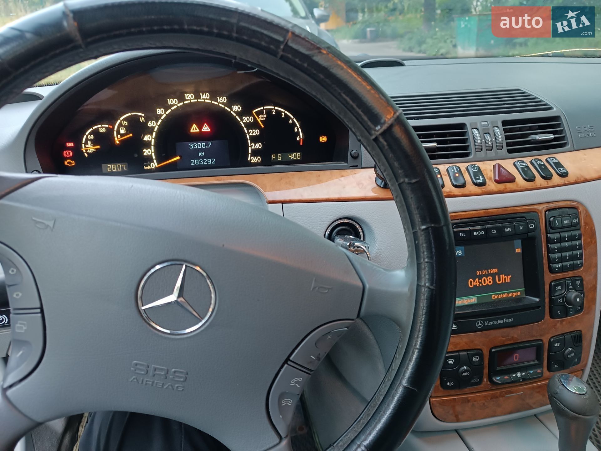 Mercedes-Benz S-Class 1999 VIN WDB2200651A055993 фото оголошення 9 з 15