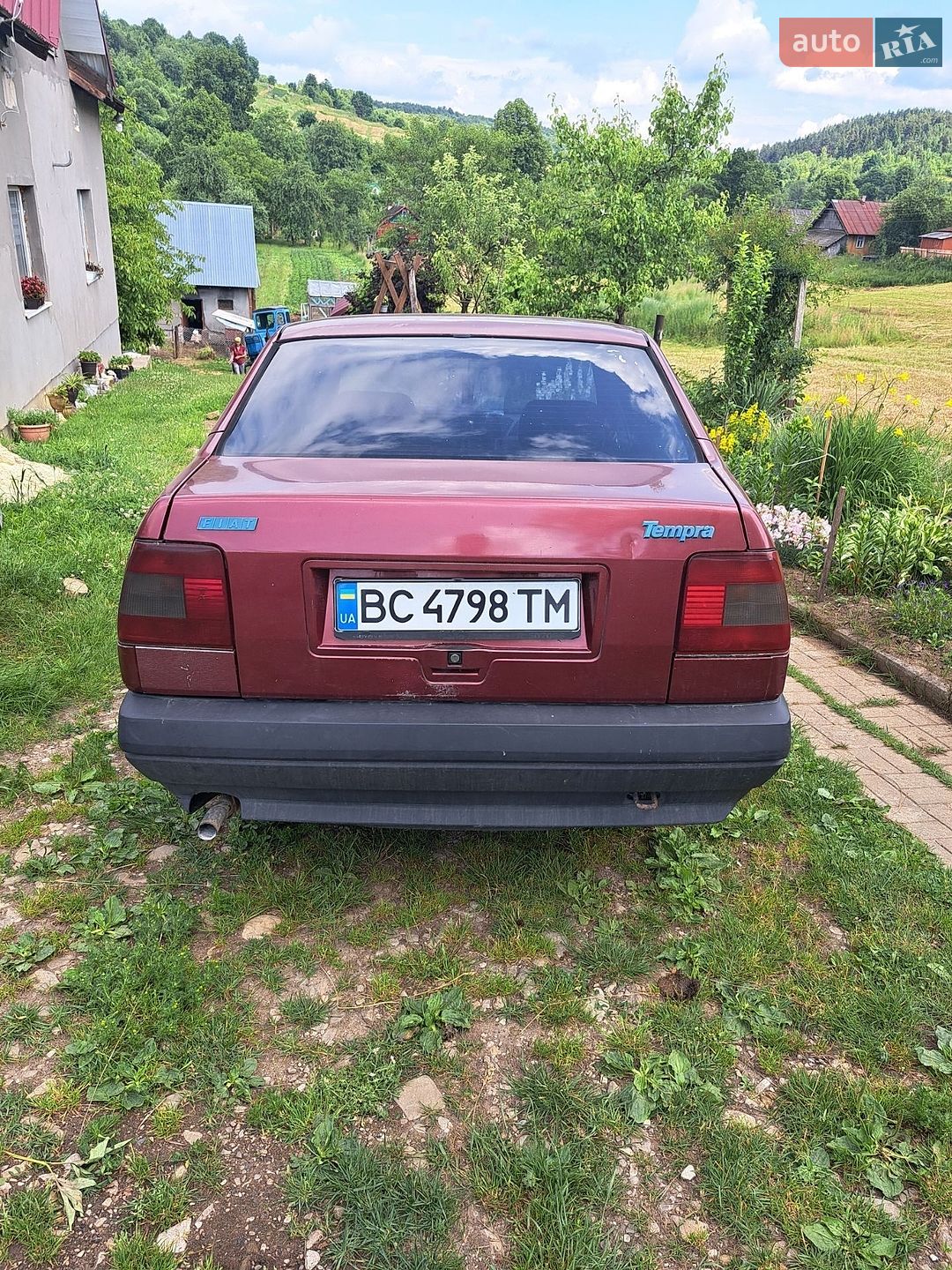 Fiat Tempra 1993 VIN ZFA15900007386358 фото оголошення 6 з 9