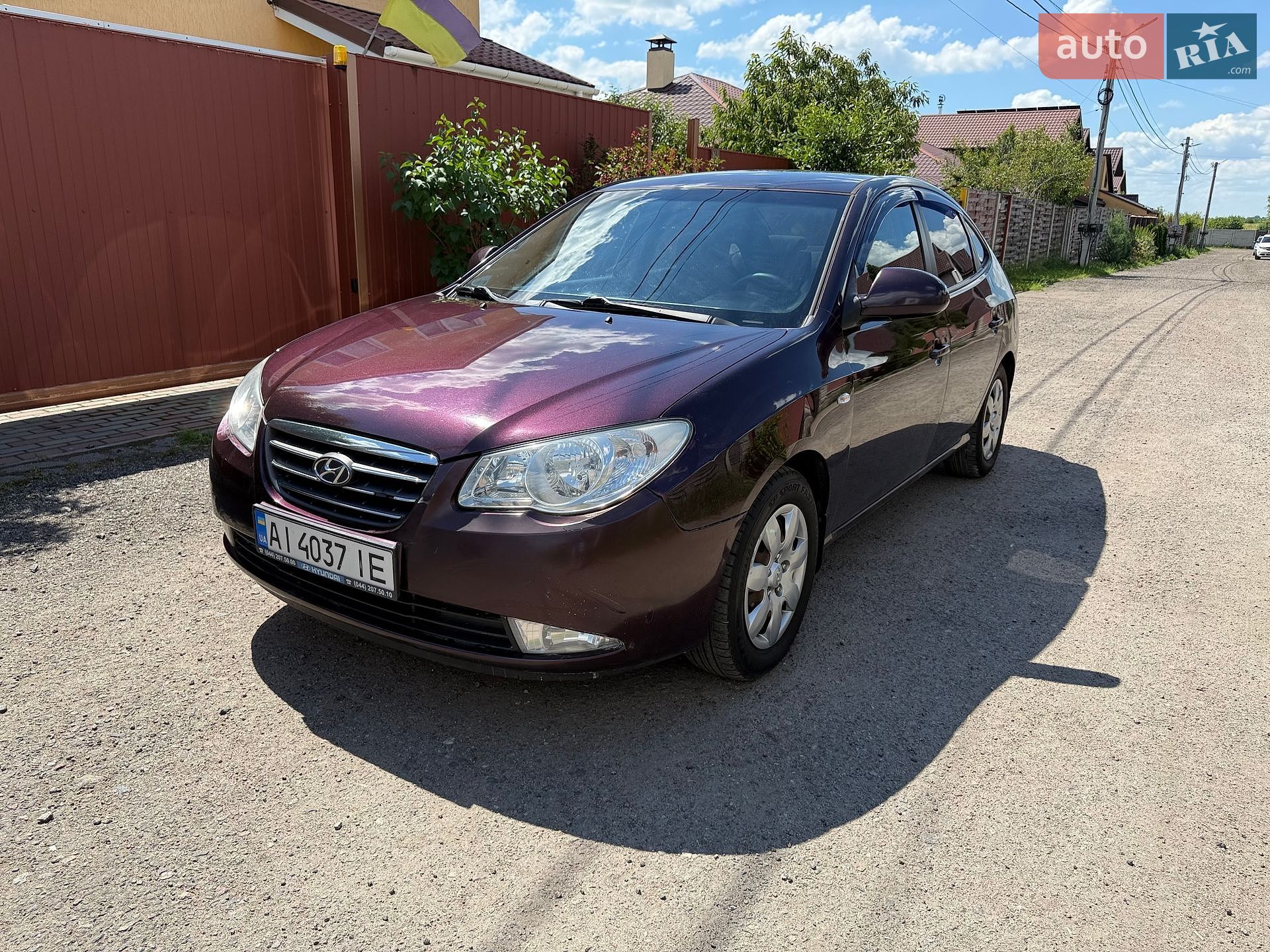 Hyundai Elantra 2007 VIN KMHDU41BP7U211517 фото оголошення 2 з 14