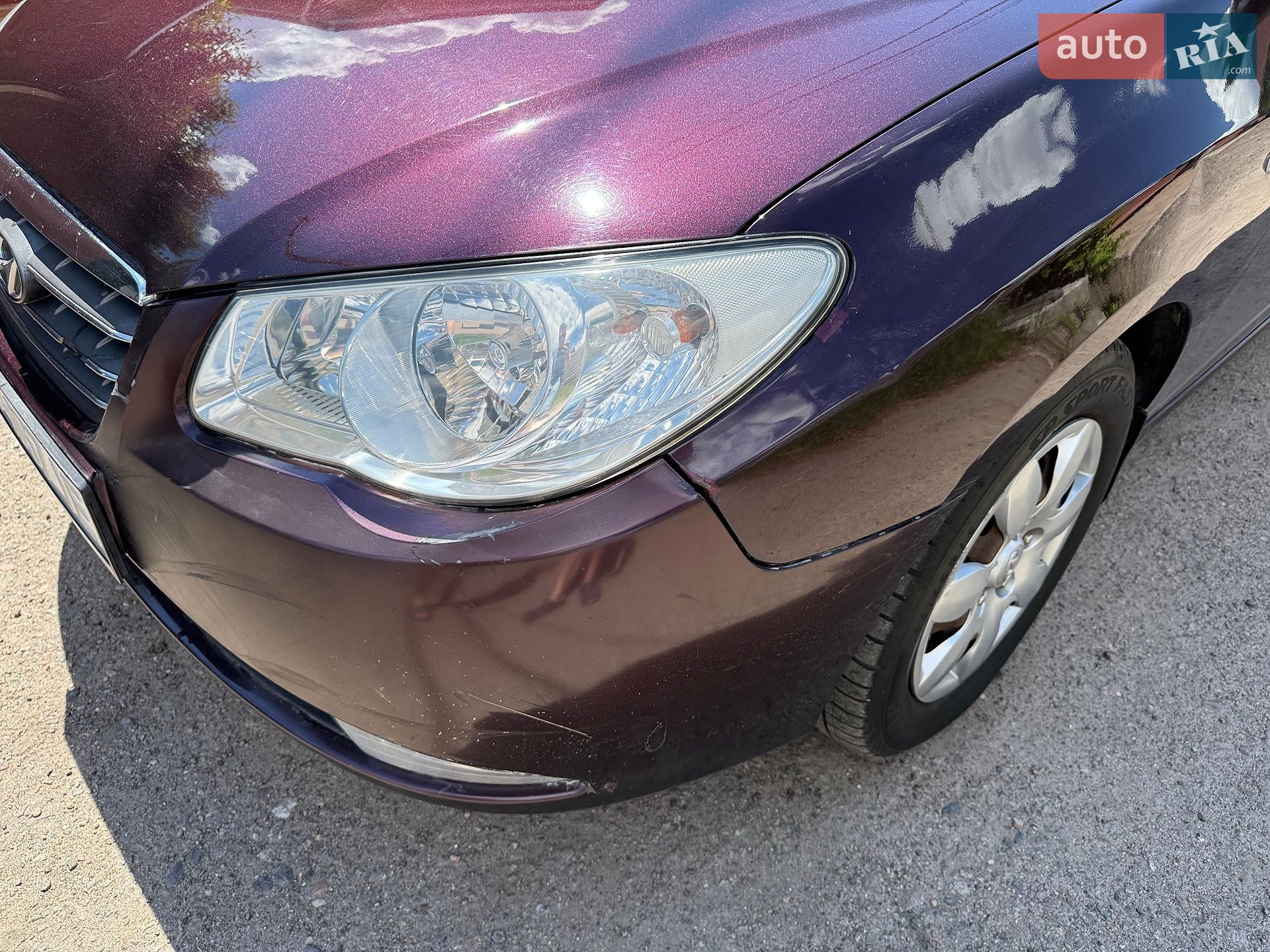 Hyundai Elantra 2007 VIN KMHDU41BP7U211517 фото оголошення 11 з 14