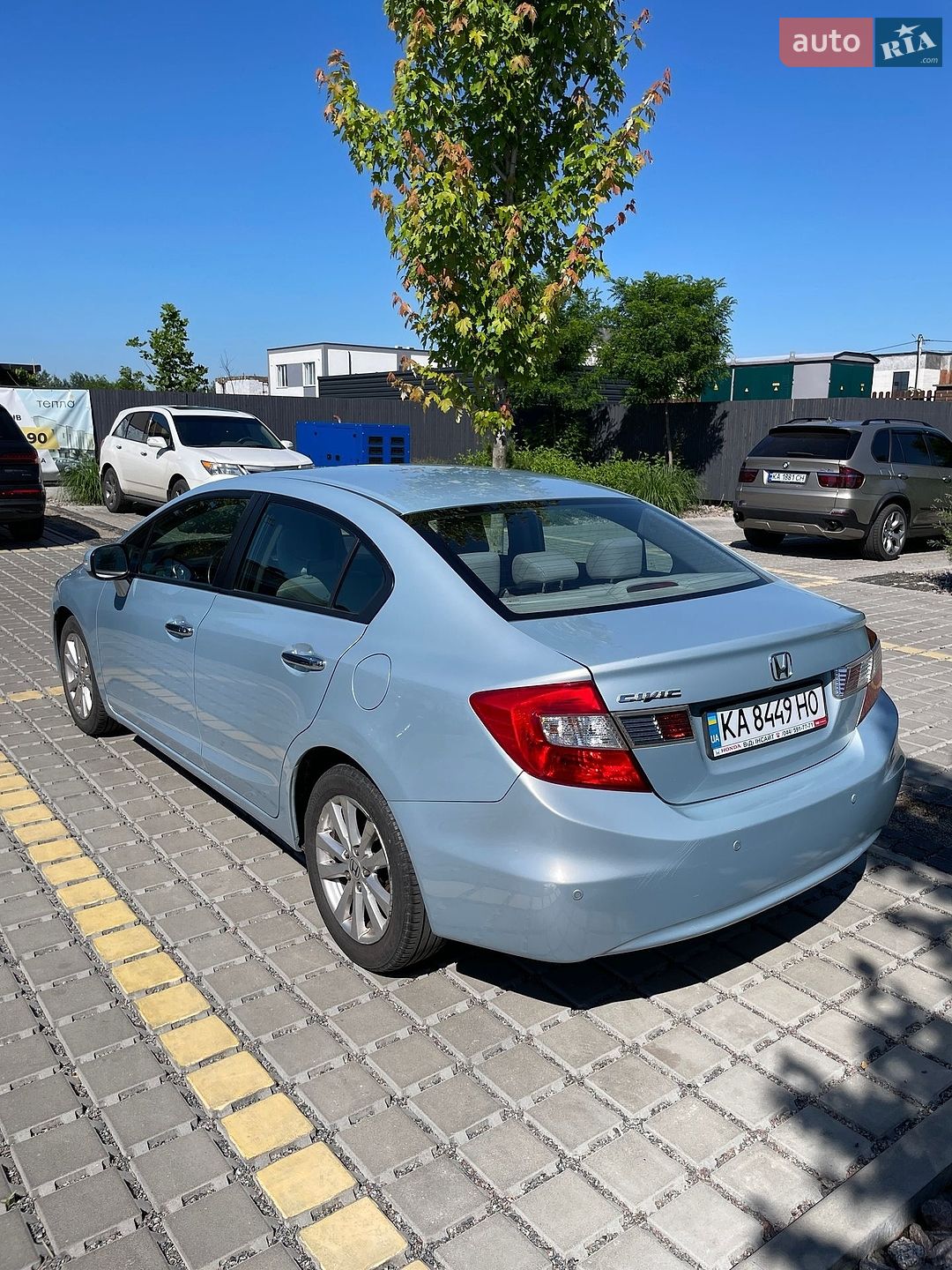 Honda Civic 2012 VIN NLAFB8660CW001954 фото оголошення 5 з 27