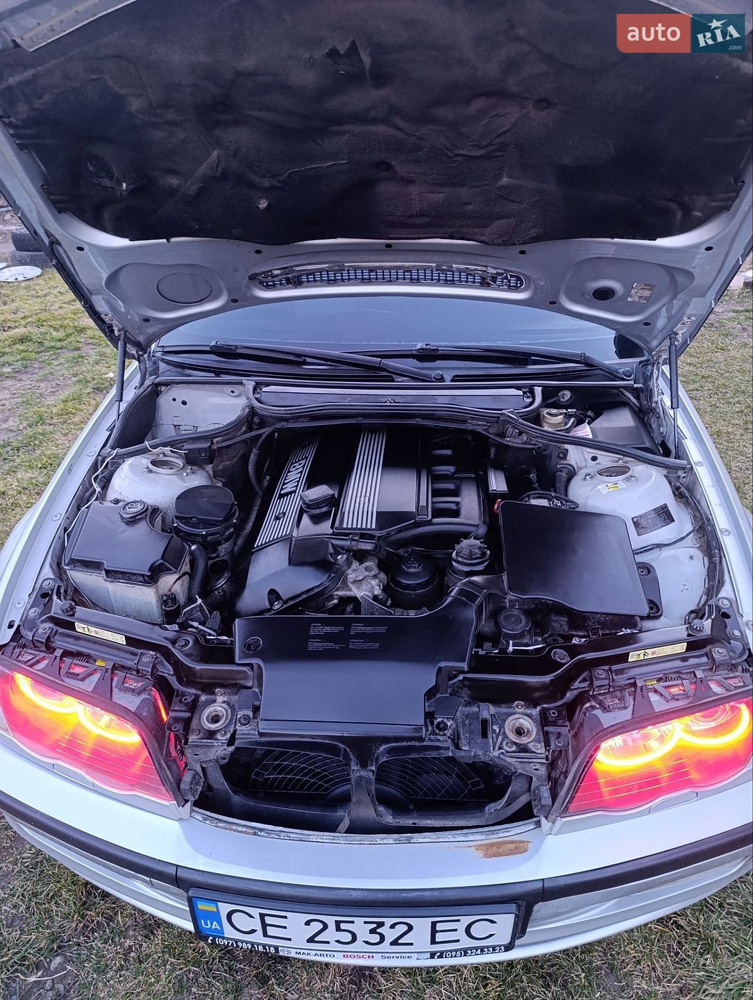 BMW 3 Series 2001 VIN WBAAV11090FT77771 фото оголошення 7 з 8