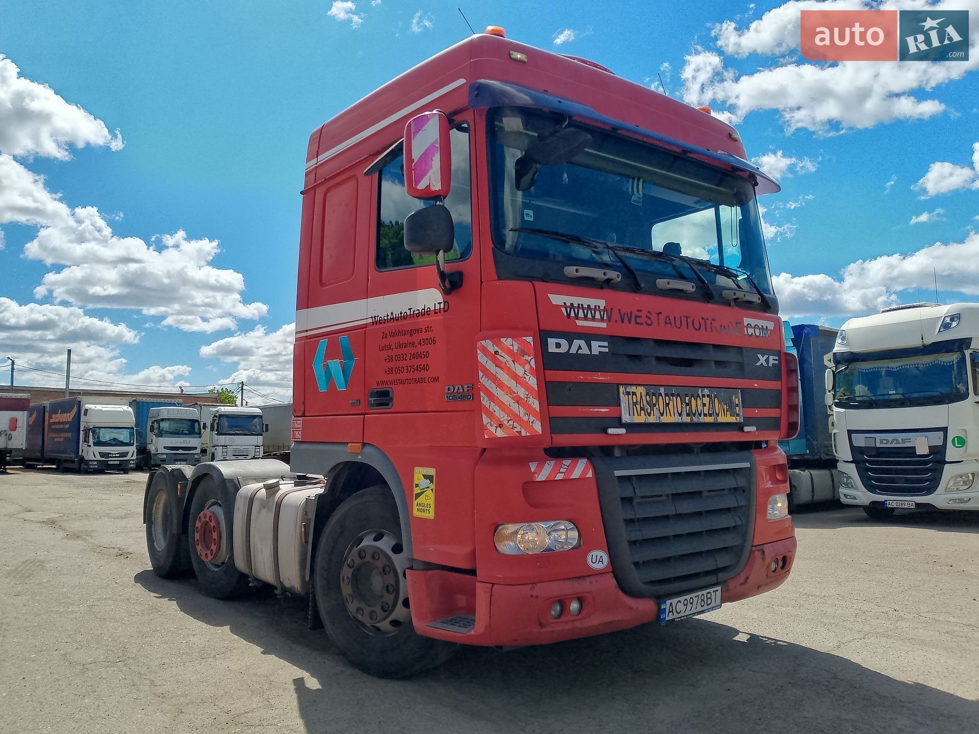 DAF XF 105 2008 VIN XLRTG47MS0E830081 фото оголошення 2 з 10