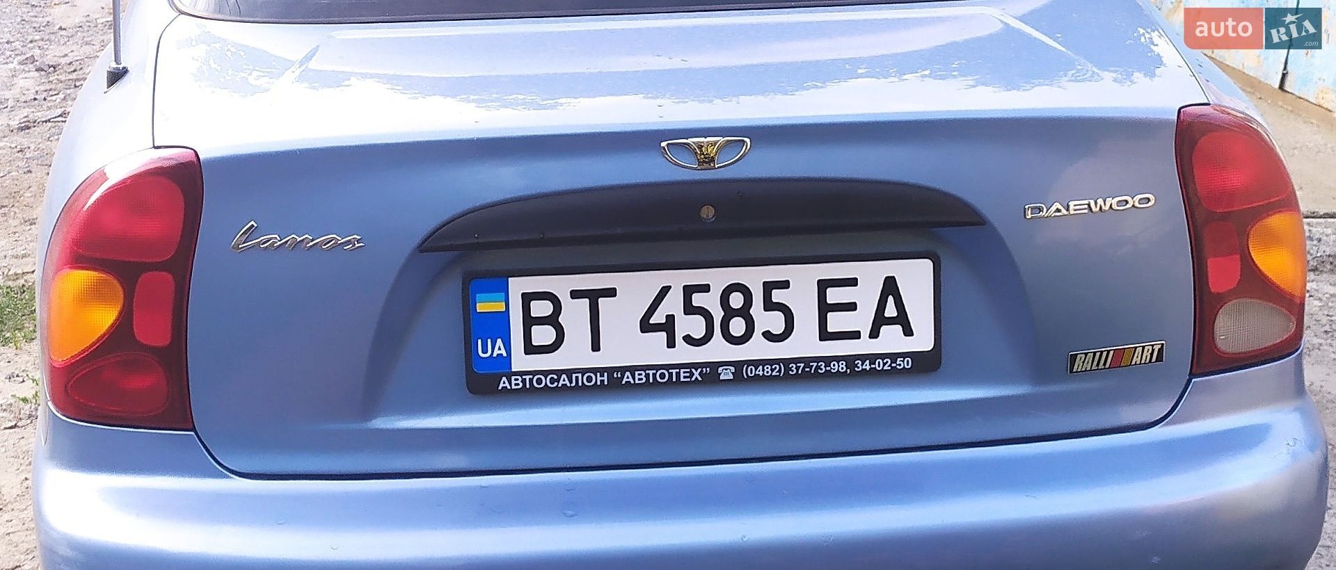 Daewoo Lanos 2003 VIN KLATA696E3B751270 фото оголошення 10 з 12