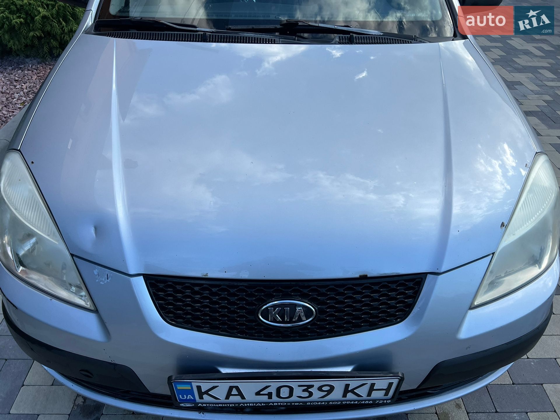 KIA RIO 2007 VIN Y6LDE22127L001538 фото оголошення 2 з 8