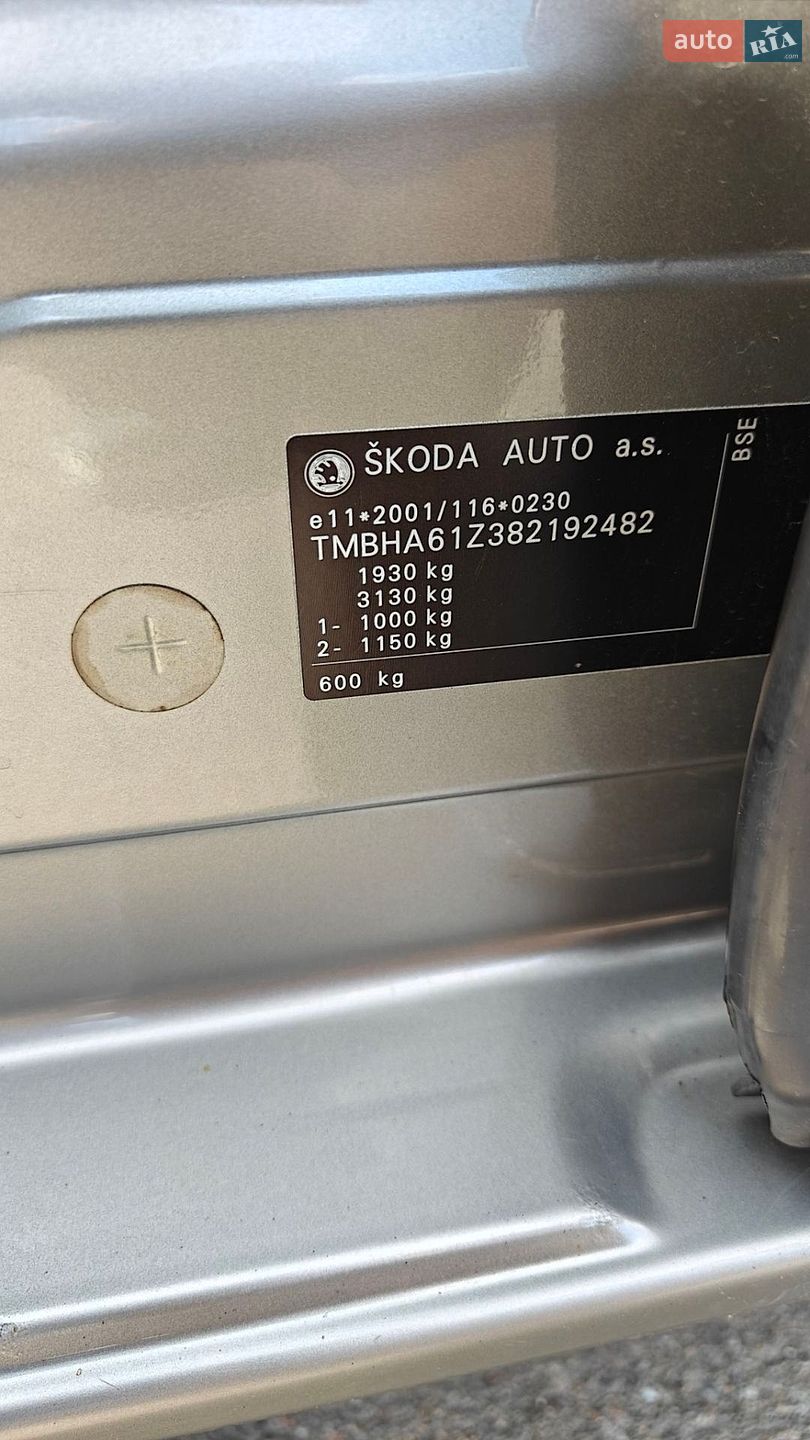Skoda Octavia 2008 VIN TMBHA61Z382192482 фото оголошення 21 з 21
