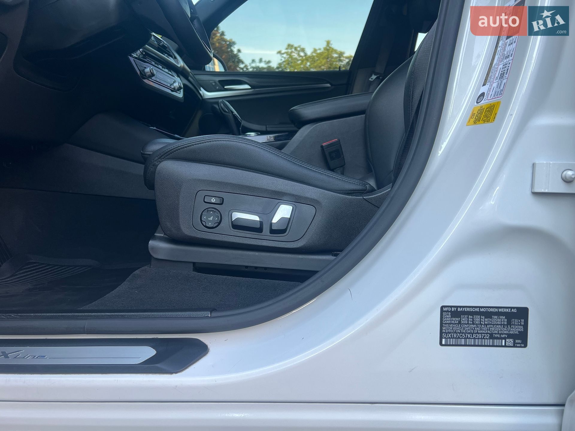 BMW X3 2019 VIN 5UXTR7C57KLR39732 фото оголошення 52 з 58