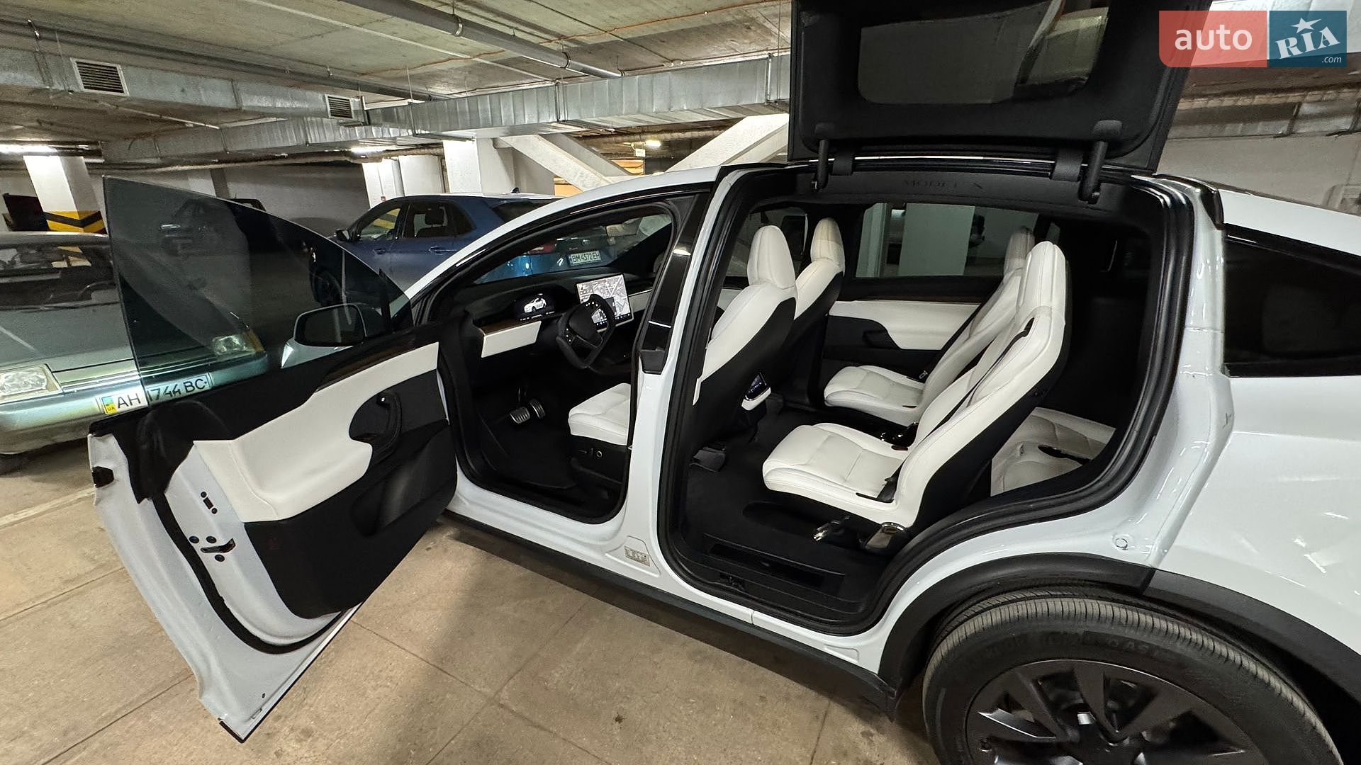 Tesla Model X 2021 VIN 5YJXCBE51MF326726 фото оголошення 7 з 24