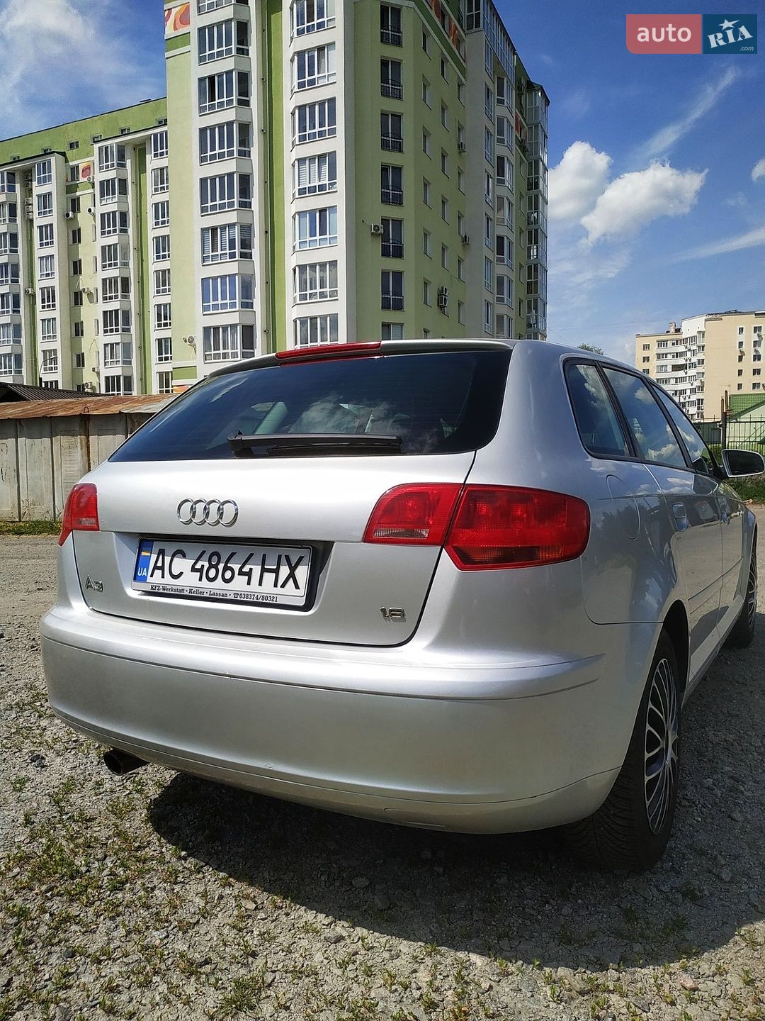 Audi A3 2007 VIN WAUZZZ8P48B011308 фото оголошення 13 з 16