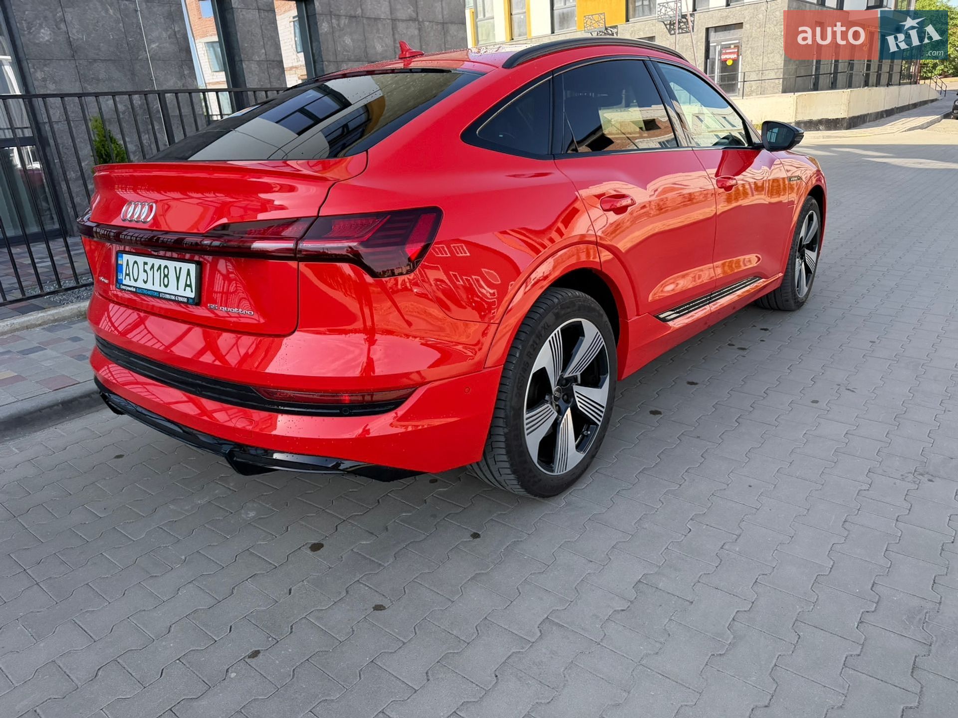 AUDI E-TRON SPORTBACK 2021 VIN WAUZZZGE5MB025356 фото оголошення 6 з 30