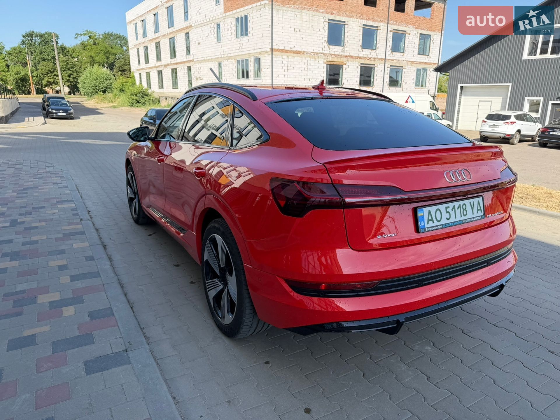 AUDI E-TRON SPORTBACK 2021 VIN WAUZZZGE5MB025356 фото оголошення 10 з 30