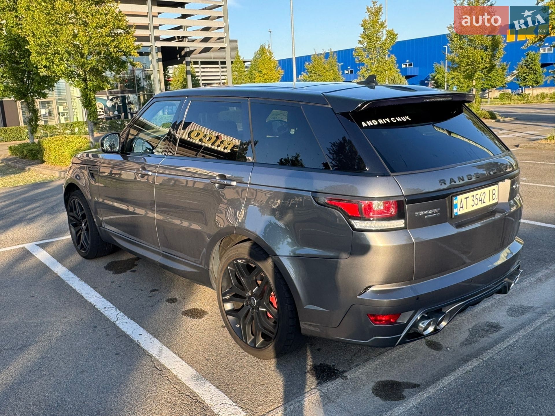 Land Rover Range Rover Sport 2015 VIN SALWA2KF3GA568812 фото оголошення 2 з 11