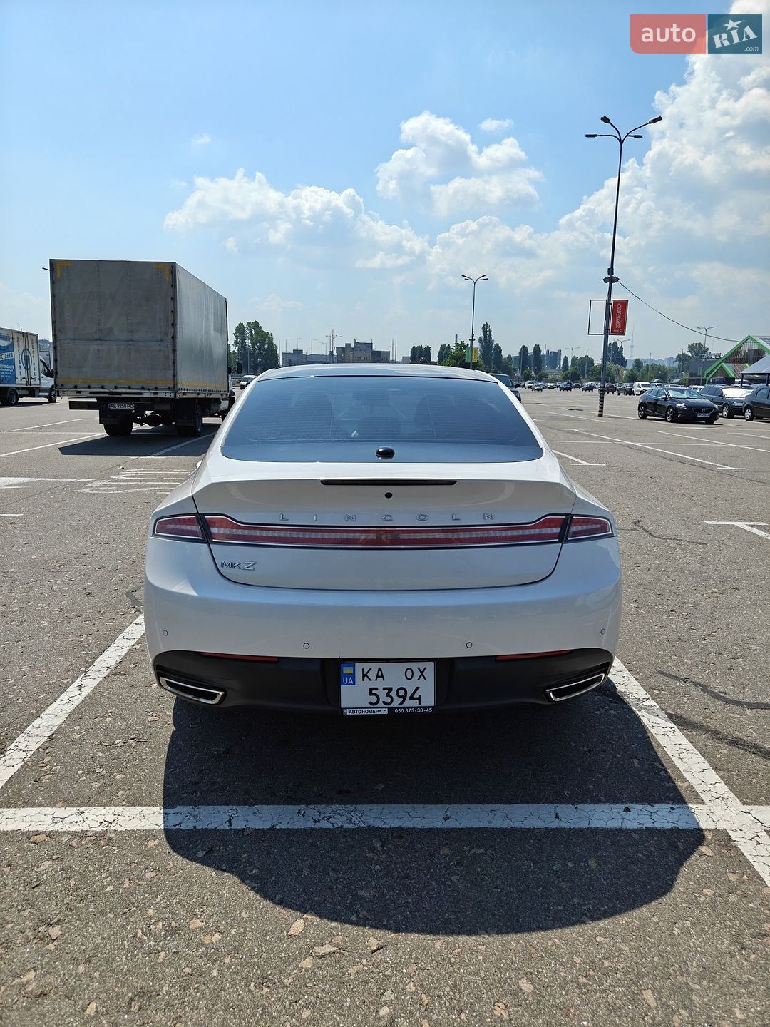 Lincoln MKZ 2014 VIN 3LN6L2LU1ER819257 фото оголошення 6 з 39