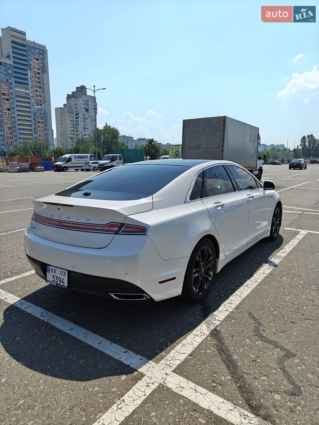 Lincoln MKZ 2014 VIN 3LN6L2LU1ER819257 фото оголошення 7 з 39