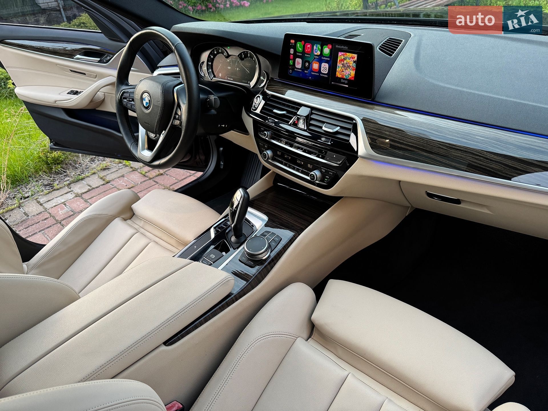 BMW 5 Series 2019 VIN WBAJA5C54KWW29974 фото оголошення 15 з 31