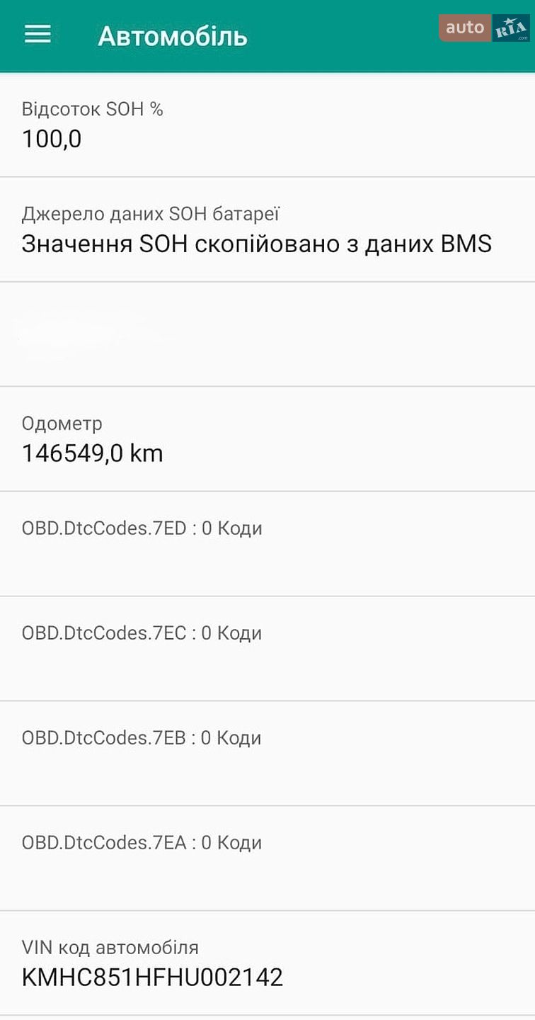 Hyundai Ioniq 2016 VIN KMHC851HFHU002142 фото оголошення 72 з 72