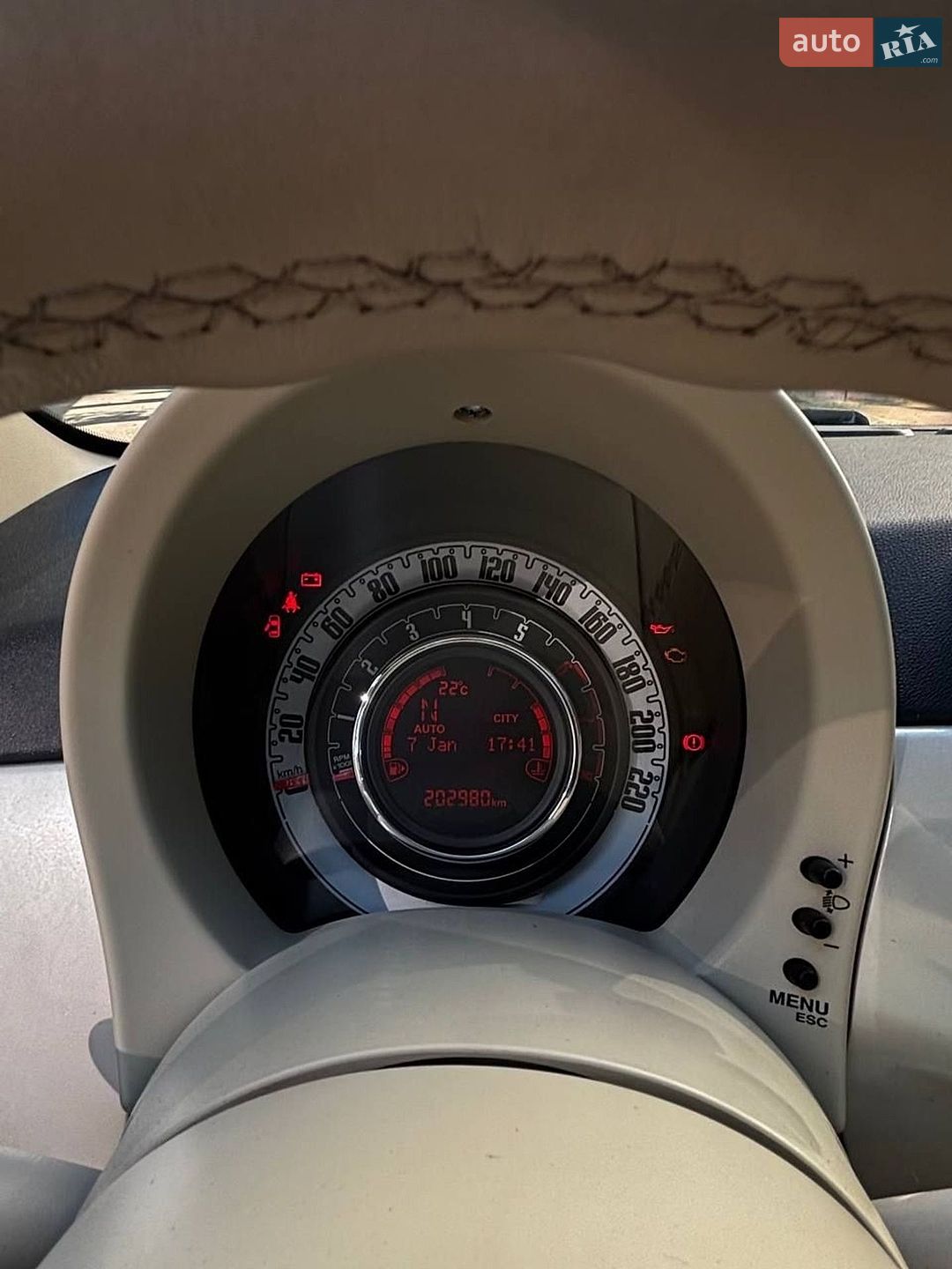 Fiat 500 2008 VIN ZFA31200000252921 фото оголошення 15 з 26