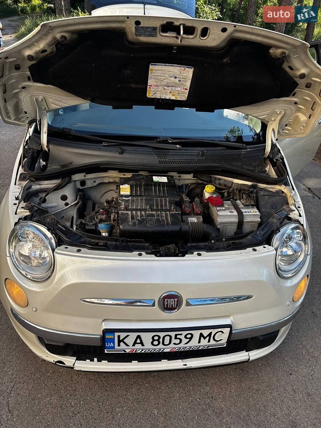 Fiat 500 2008 VIN ZFA31200000252921 фото оголошення 20 з 26