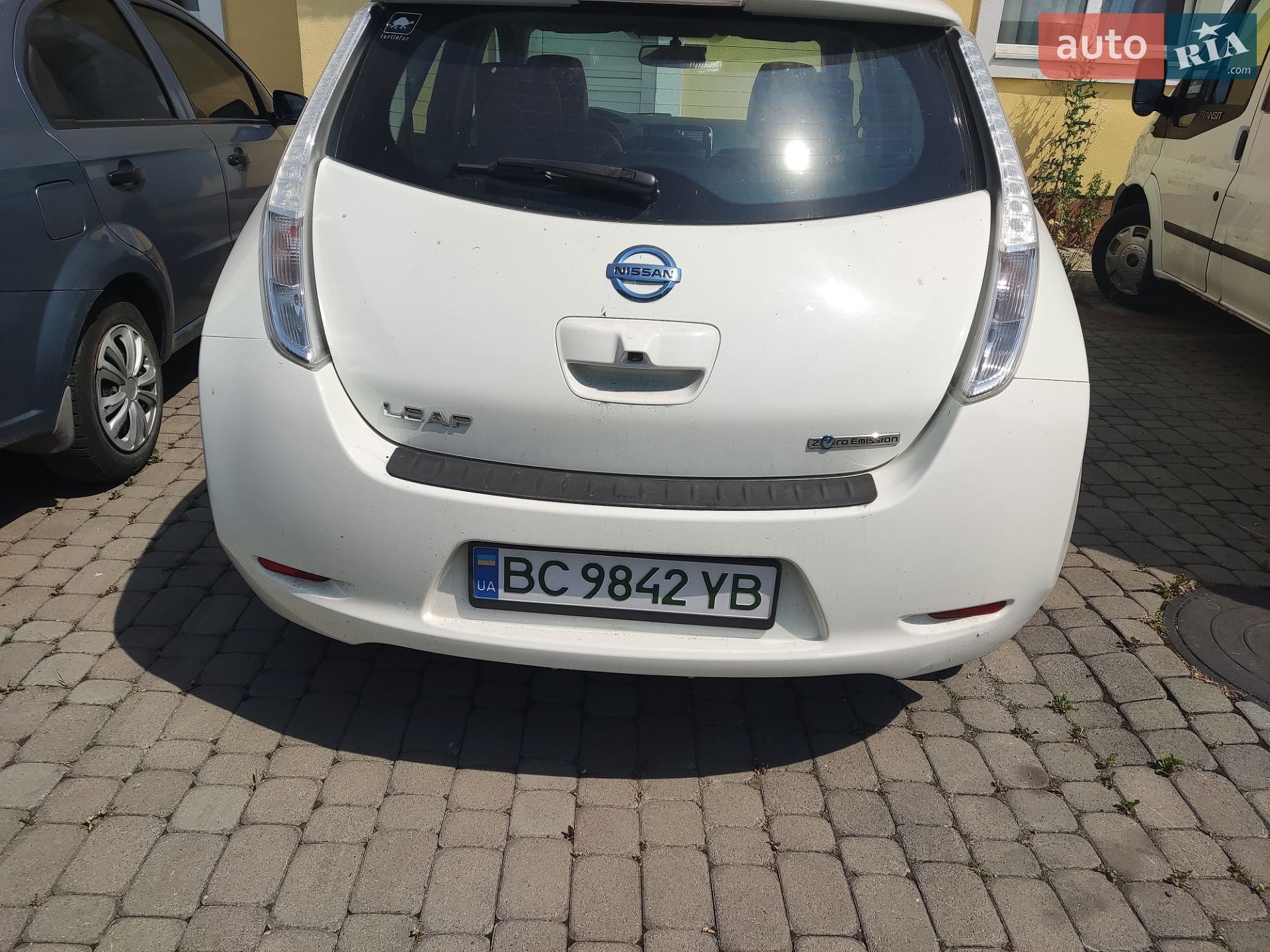 Nissan Leaf 2016 VIN 1N4BZ0CP6HC300455 фото оголошення 2 з 12