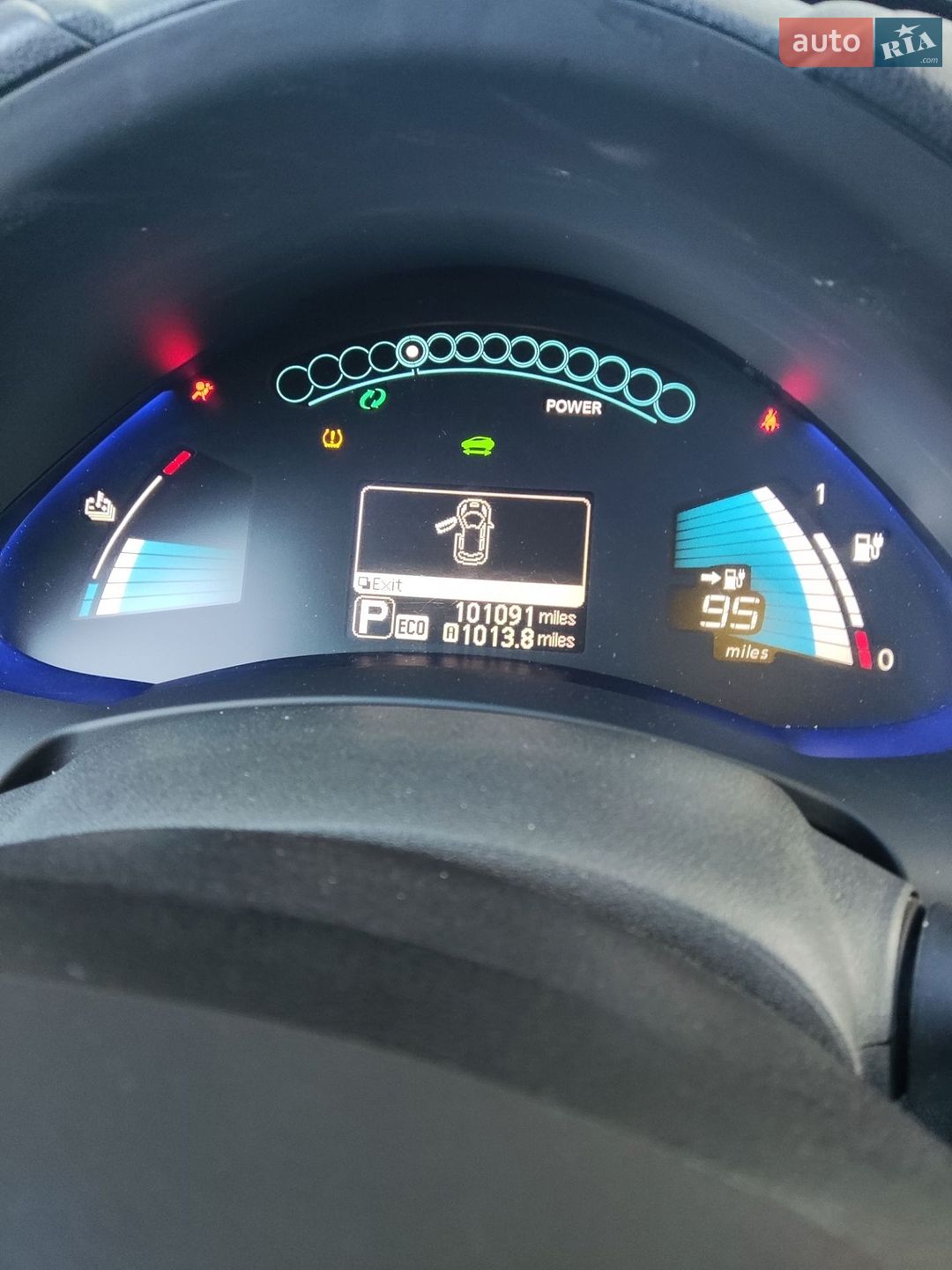 Nissan Leaf 2016 VIN 1N4BZ0CP6HC300455 фото оголошення 11 з 12