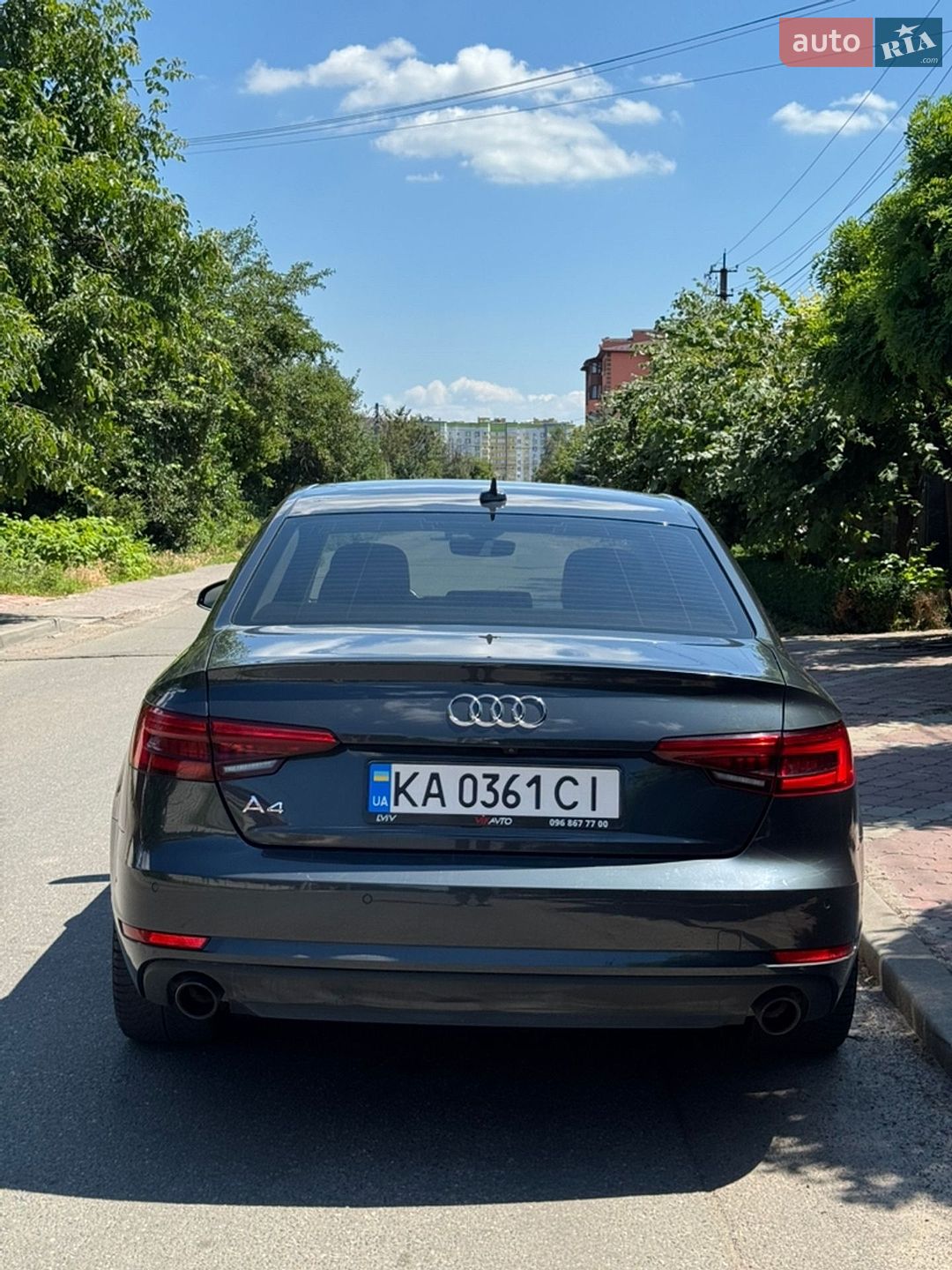 Audi A4 2017 VIN WAUGNAF41HN019281 фото оголошення 6 з 21