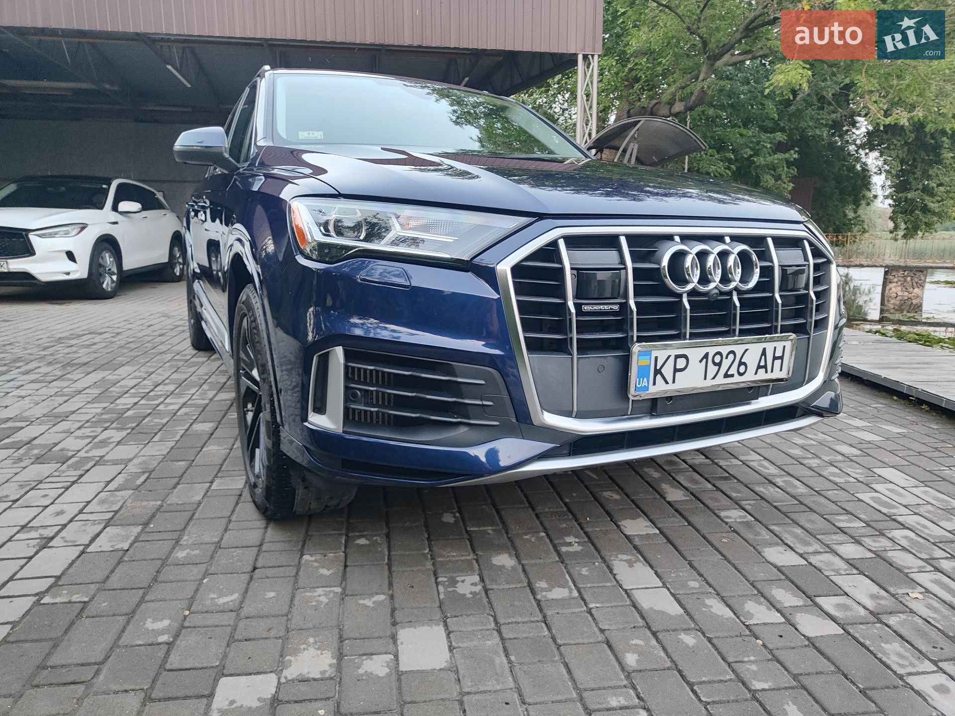 Audi Q7 2022 VIN WA1LXBF75ND019985 фото оголошення 2 з 21